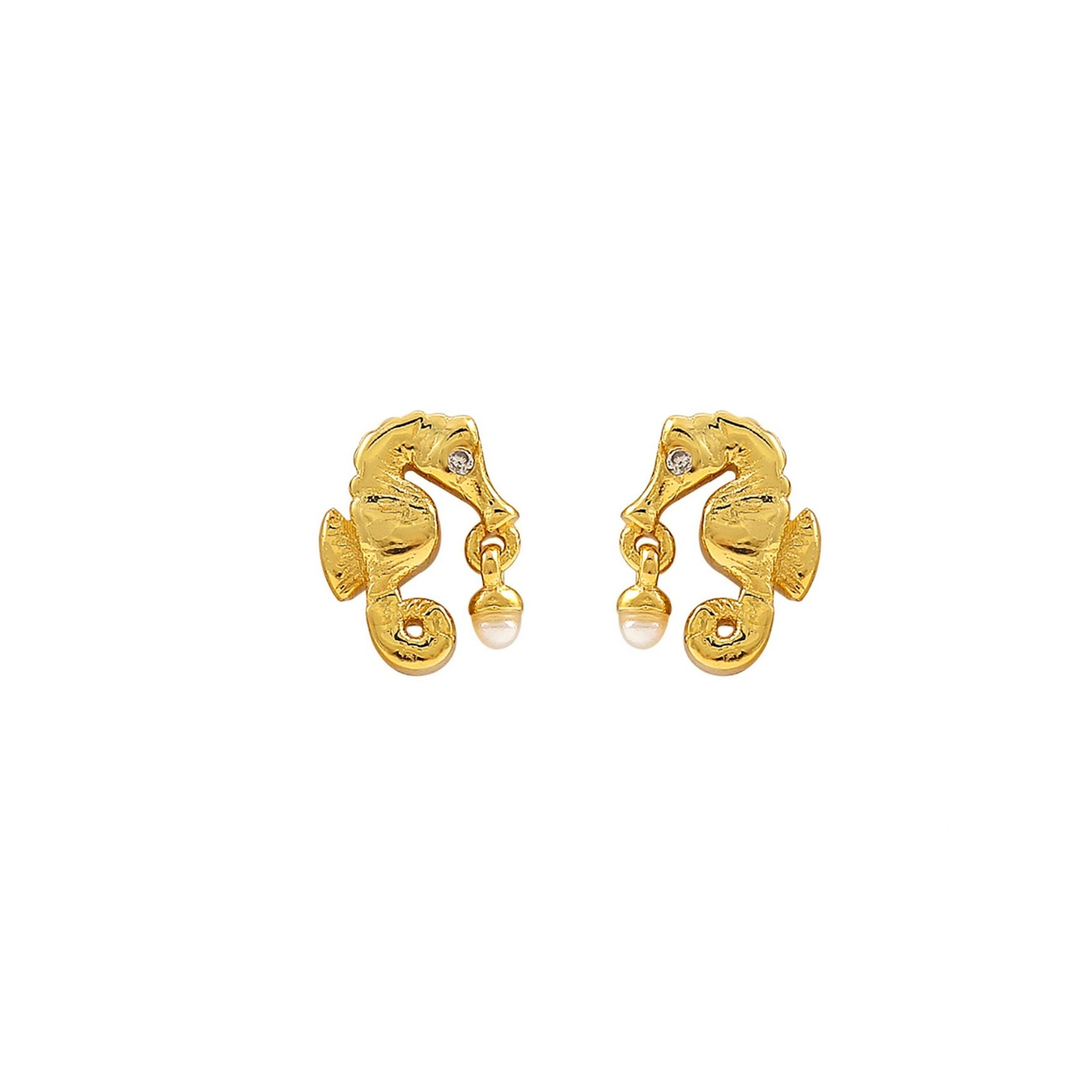 Sandy Earrings fra Hultquist Copenhagen i Forgylt-Sølv Sterling 925