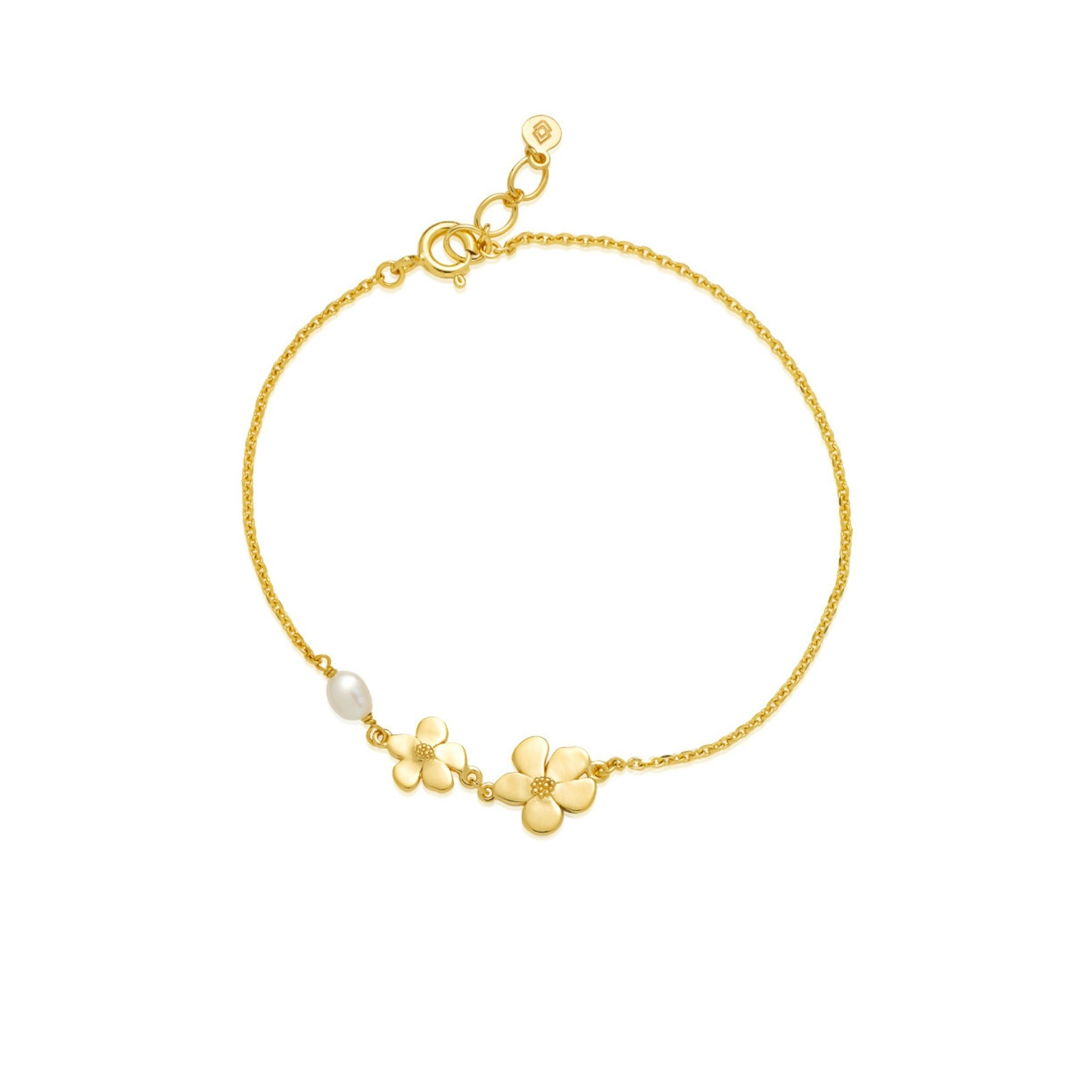 Pansy Bracelet z Izabel Camille v Pozlacené stříbro sterling 925
