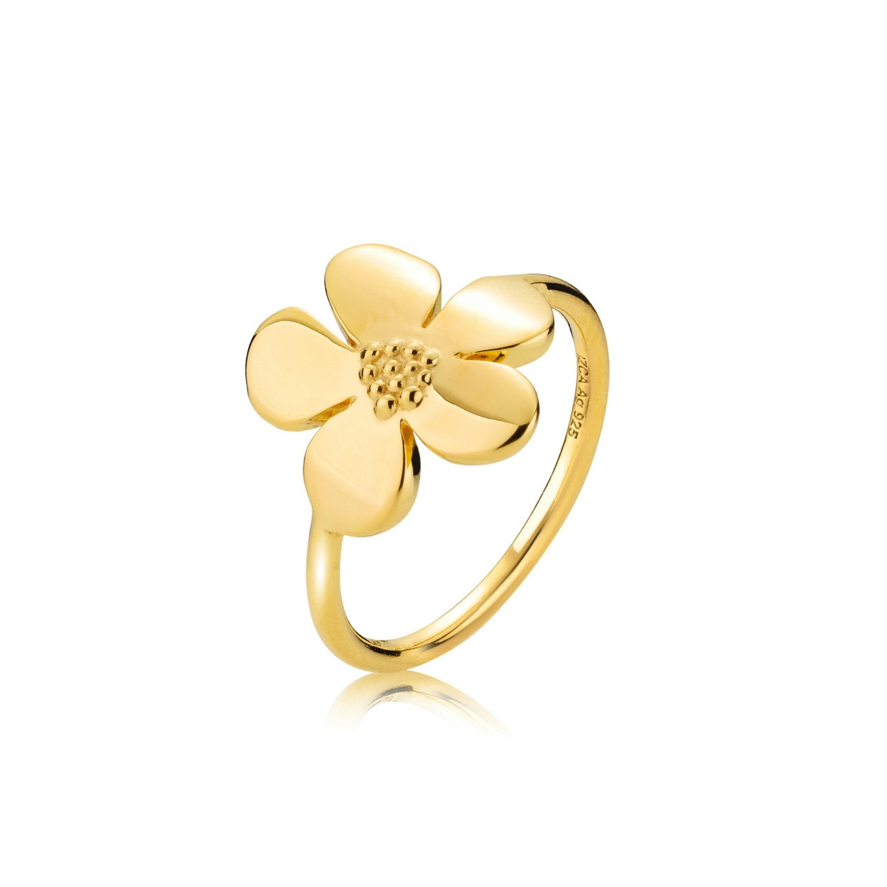 Pansy Ring from Izabel Camille in Goldplated Silver Sterling 925