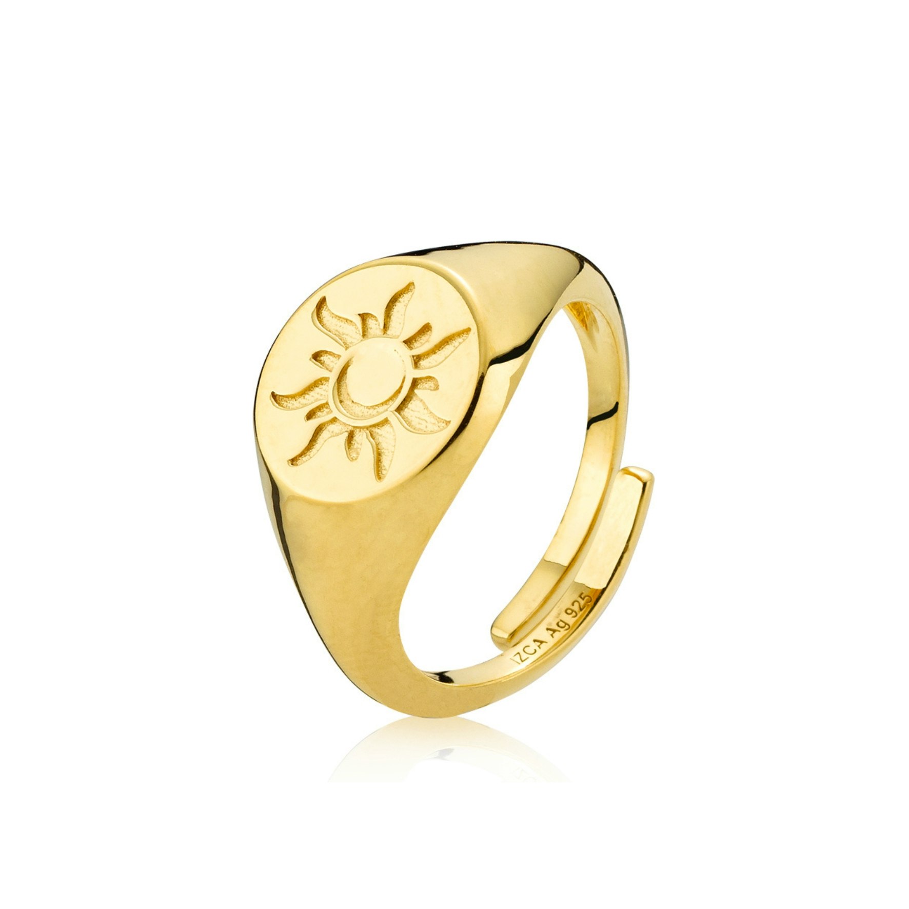 Universe Ring from Sistie in Goldplated Silver Sterling 925