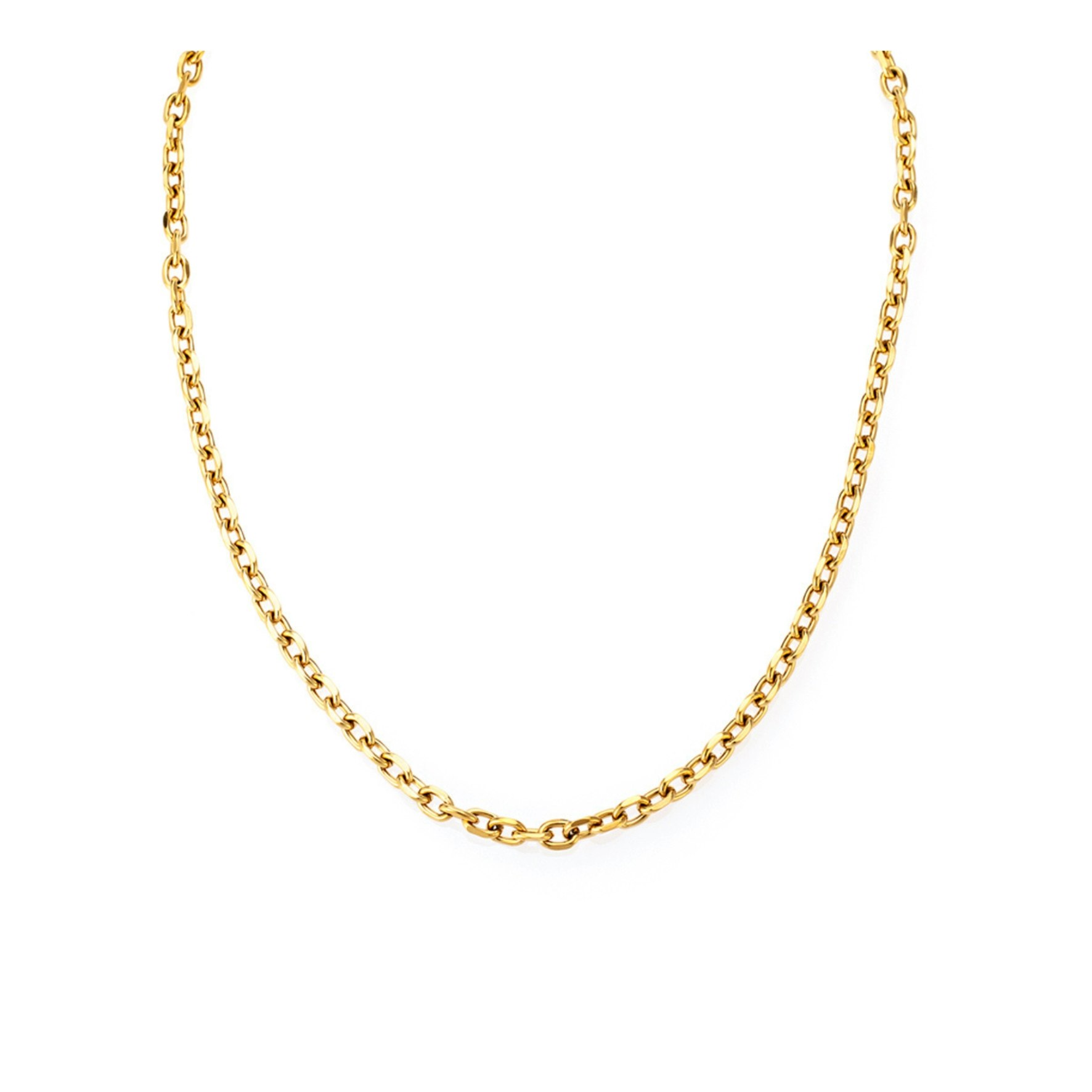 Anker Necklace from SAMIE in Goldplated stainless steel