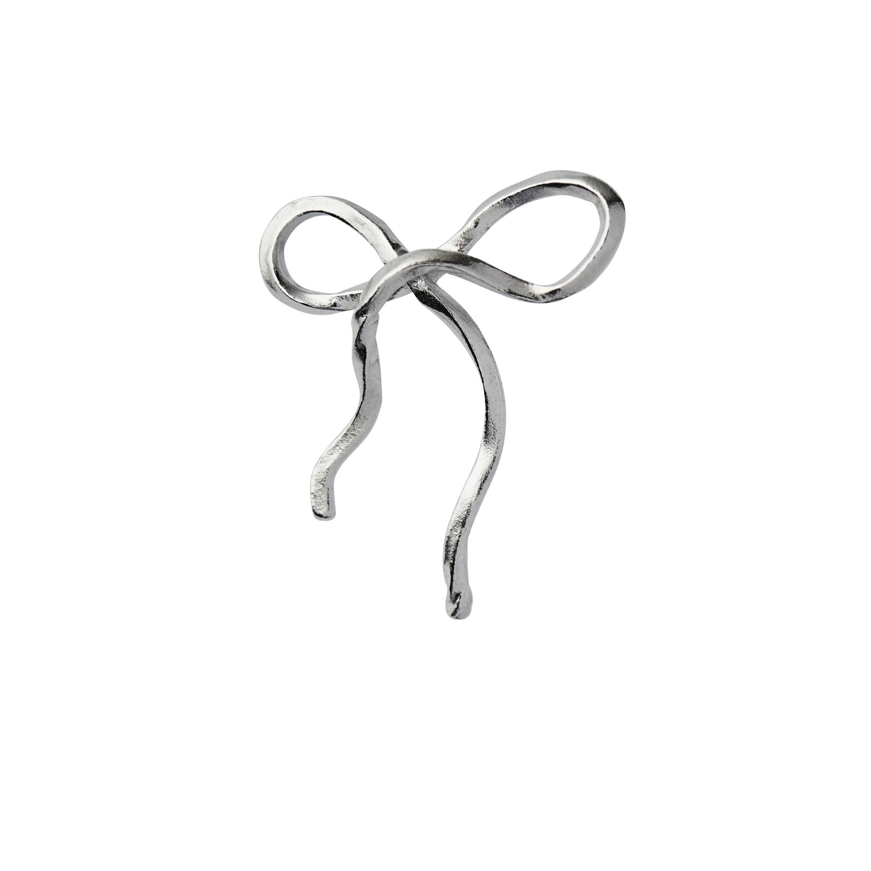 Flow Bow Earring från STINE A Jewelry i Silver Sterling 925