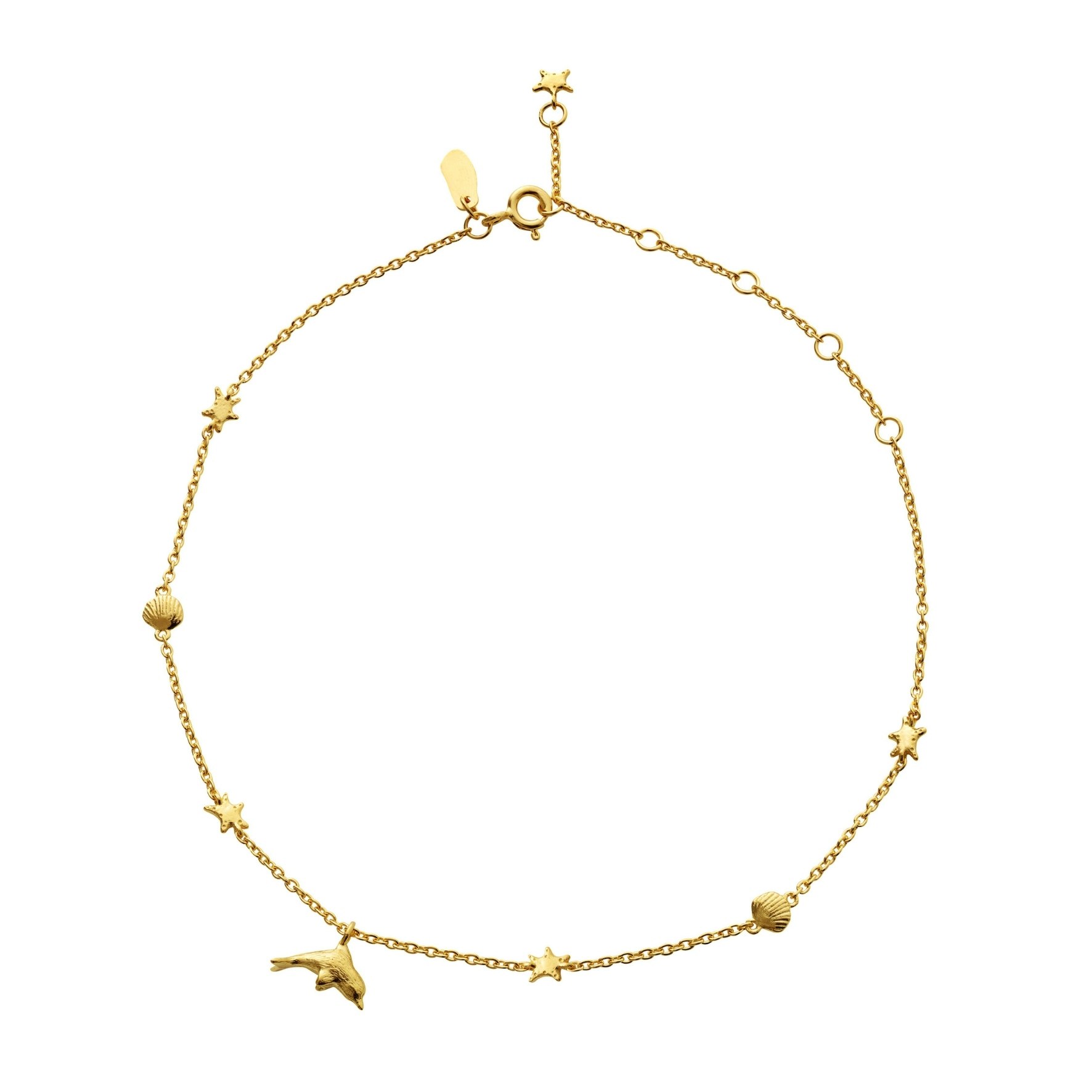 Lilo Anklet from Maanesten in Goldplated Silver Sterling 925