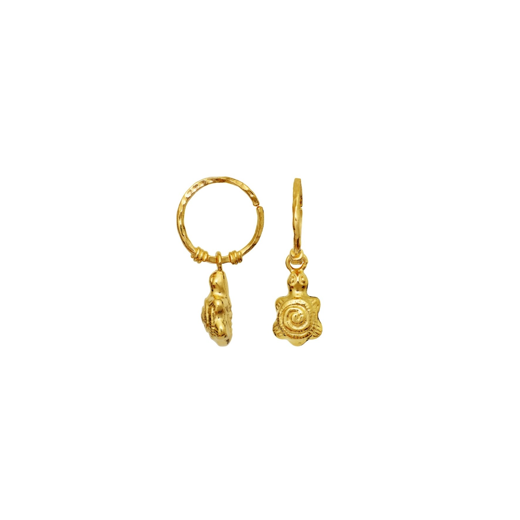 Alona Earrings von Maanesten in Vergoldet-Silber Sterling 925