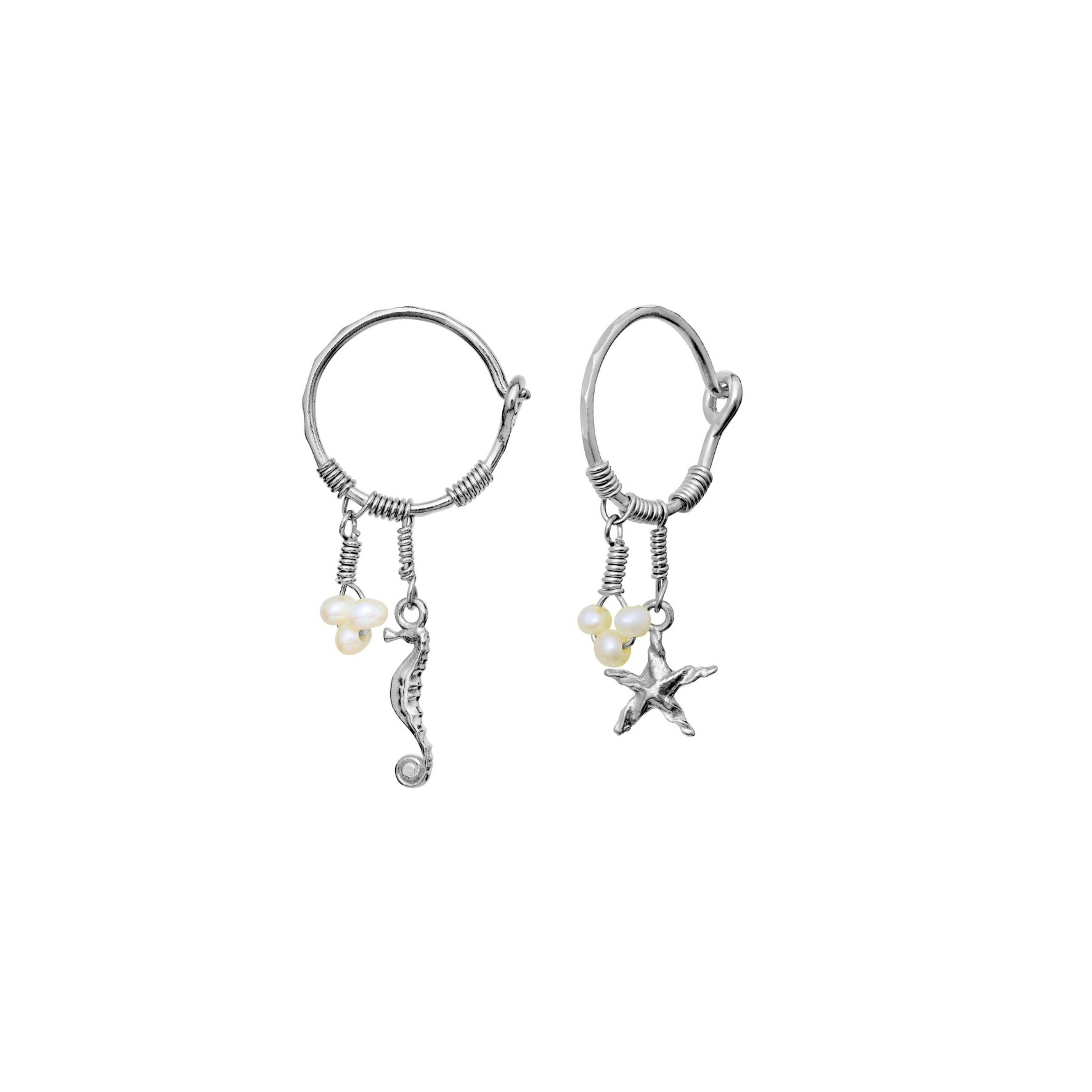 Momi Earrings von Maanesten in Silber Sterling 925