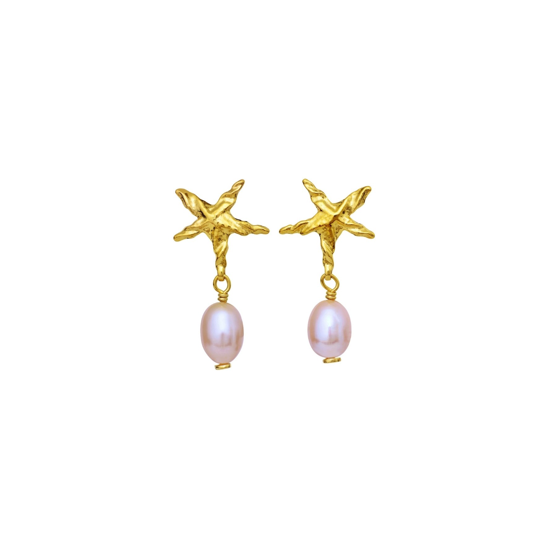 Sandie Earrings fra Maanesten i Forgyldt-Sølv Sterling 925