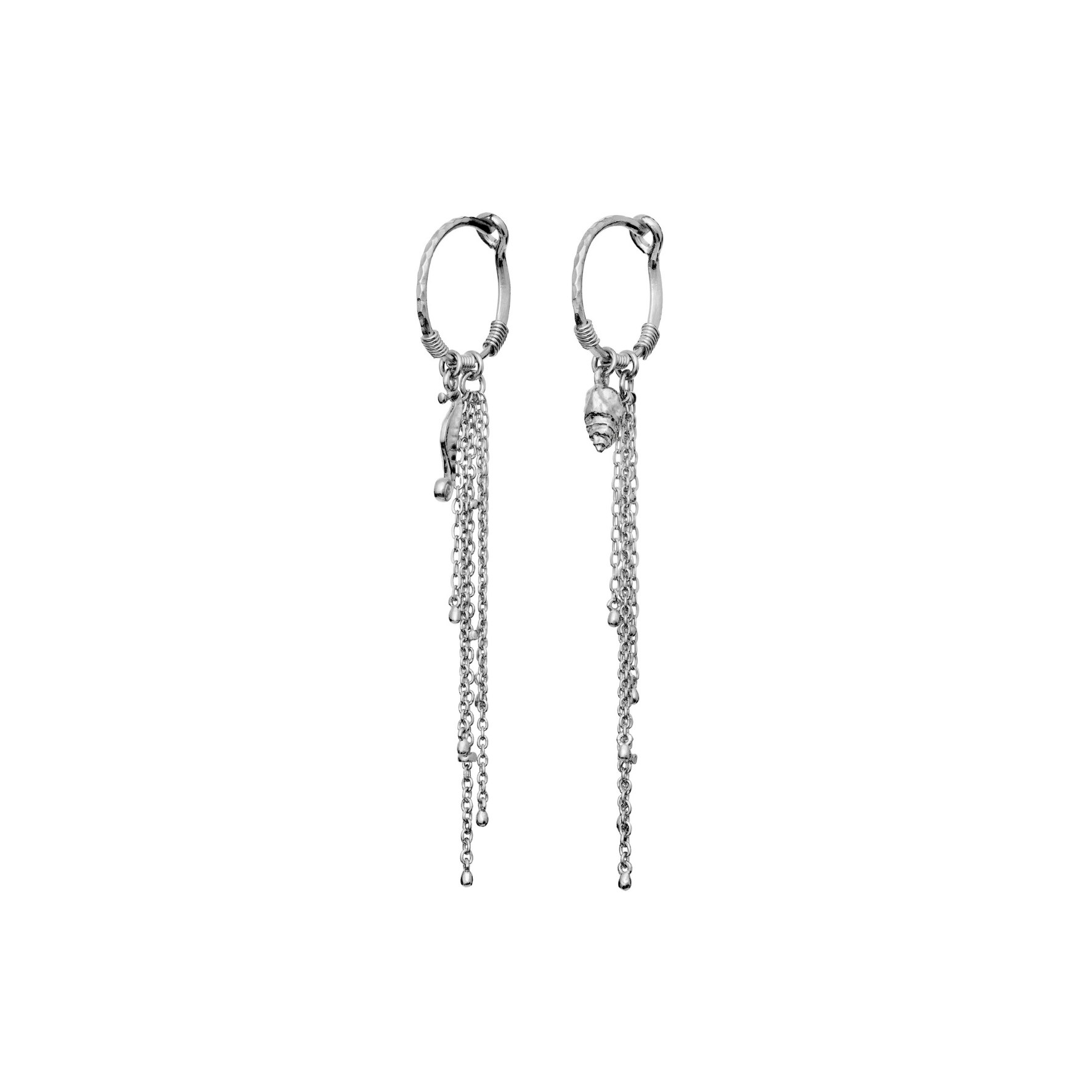 Sereia Earrings von Maanesten in Silber Sterling 925