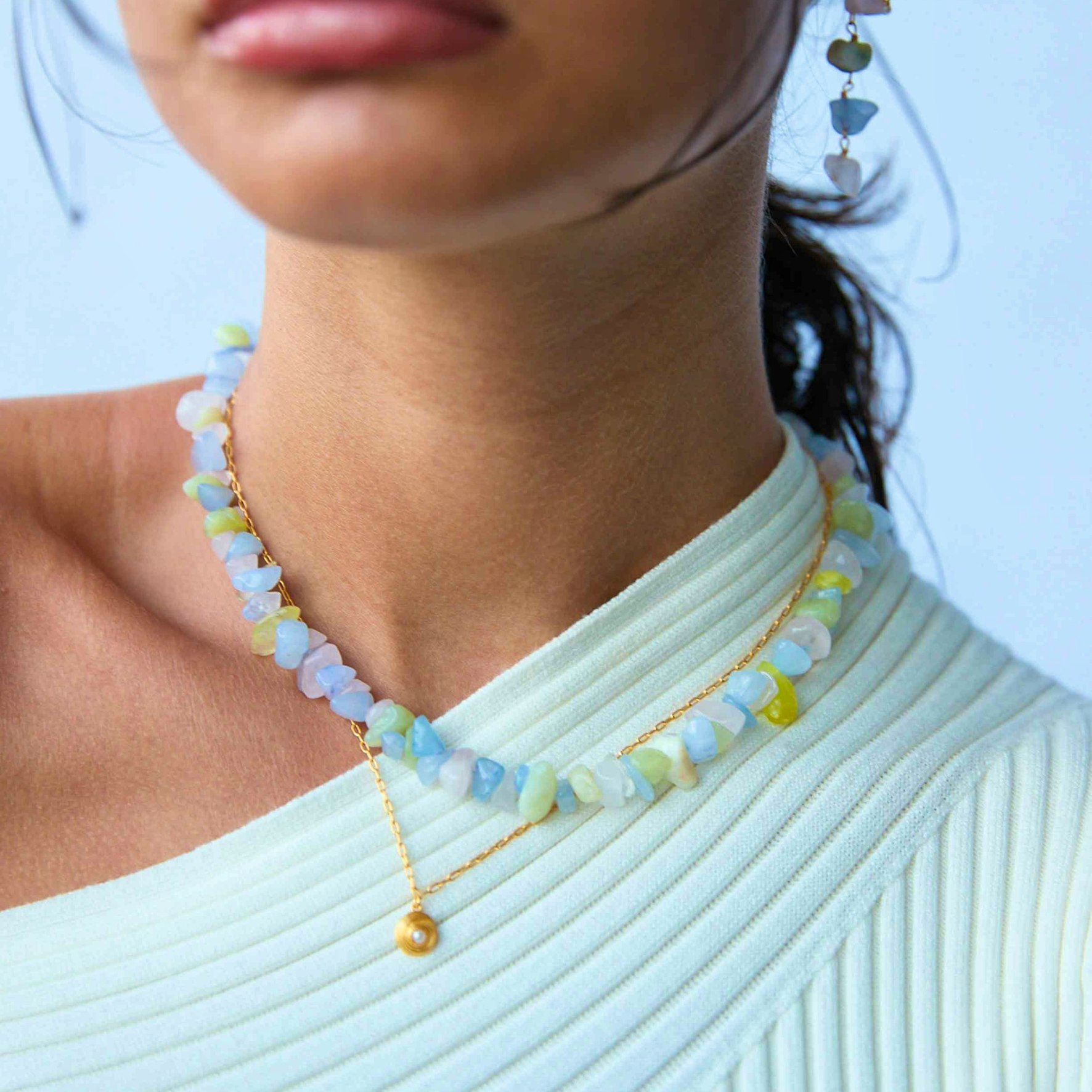 Shelly Necklace från Hultquist Copenhagen i Förgyllt-Silver Sterling 925