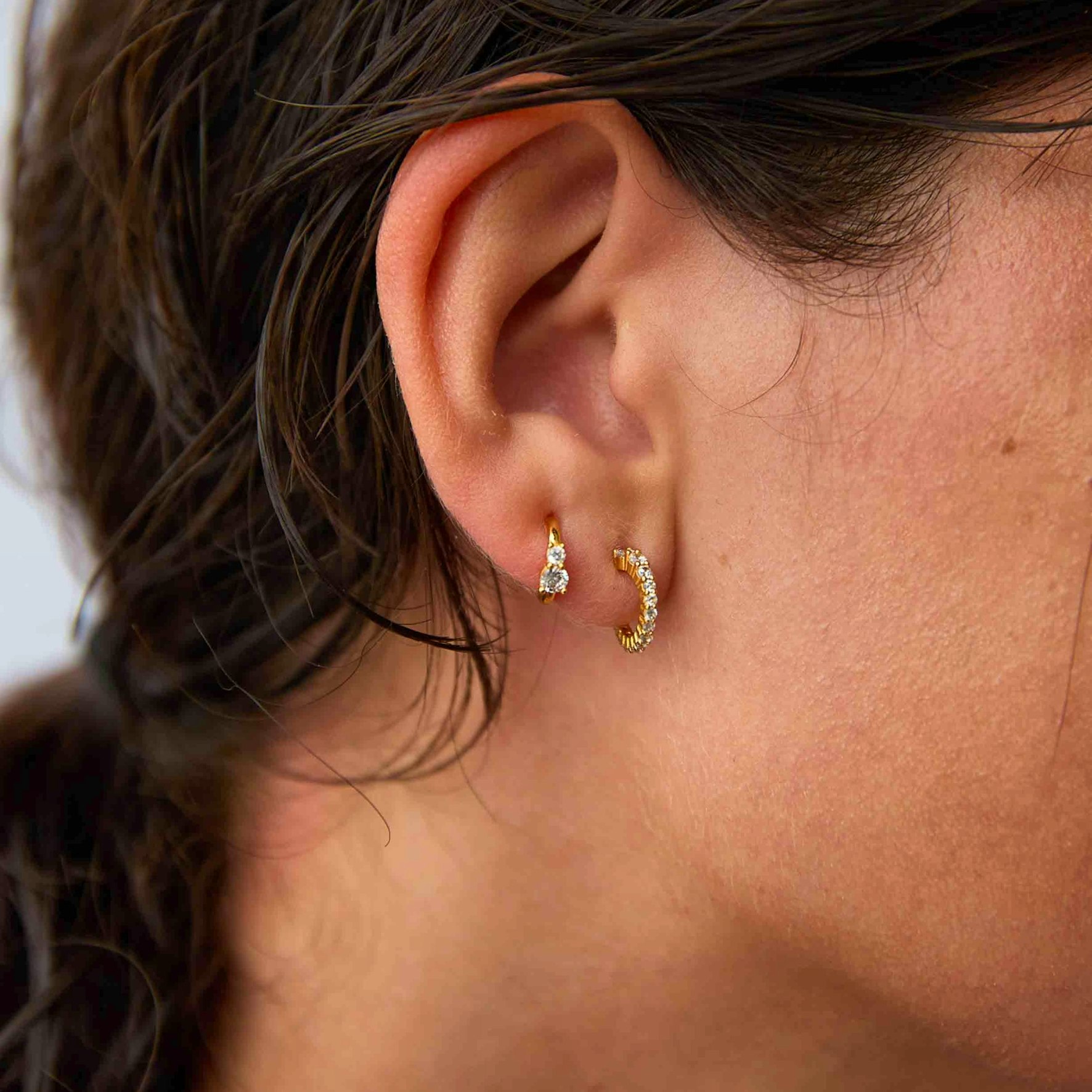 Eline Earrings od Hultquist Copenhagen w Pozłacane srebro próby 925.