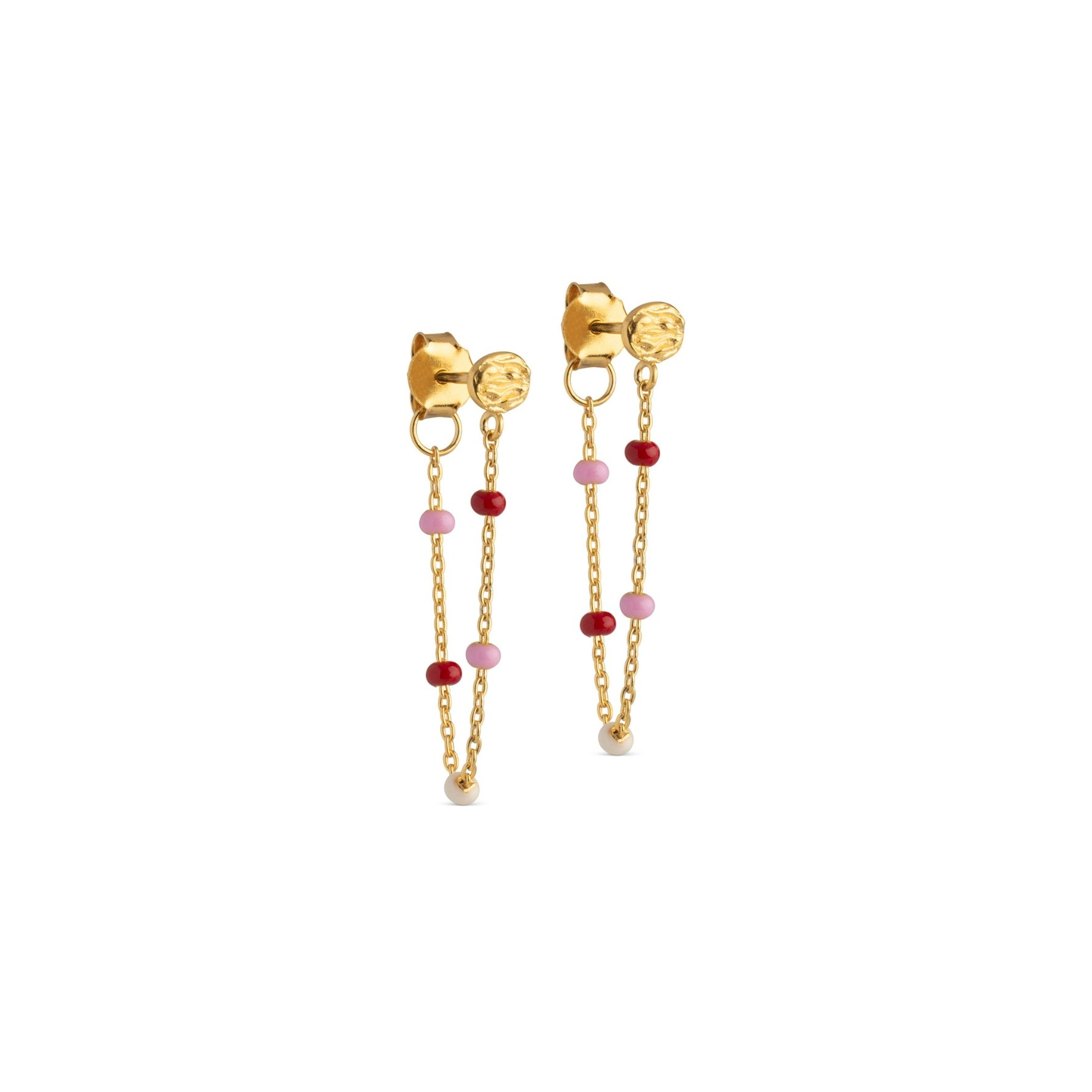 Lola Earrings Rosie fra Enamel Copenhagen i Forgyldt-Sølv Sterling 925
