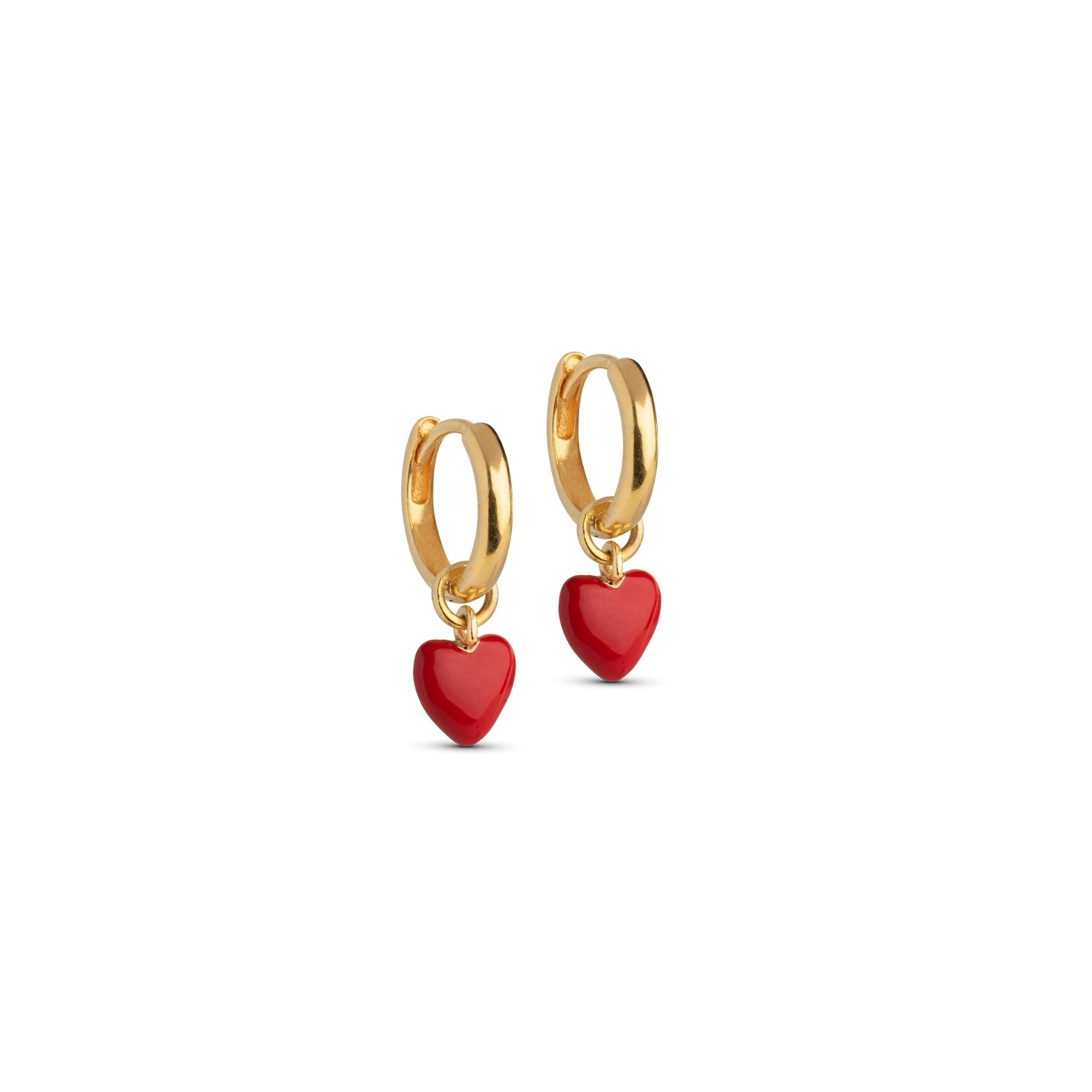 Amore Hoops Red