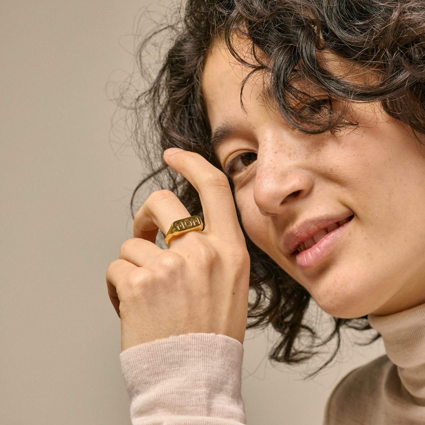 Mom Statement Ring