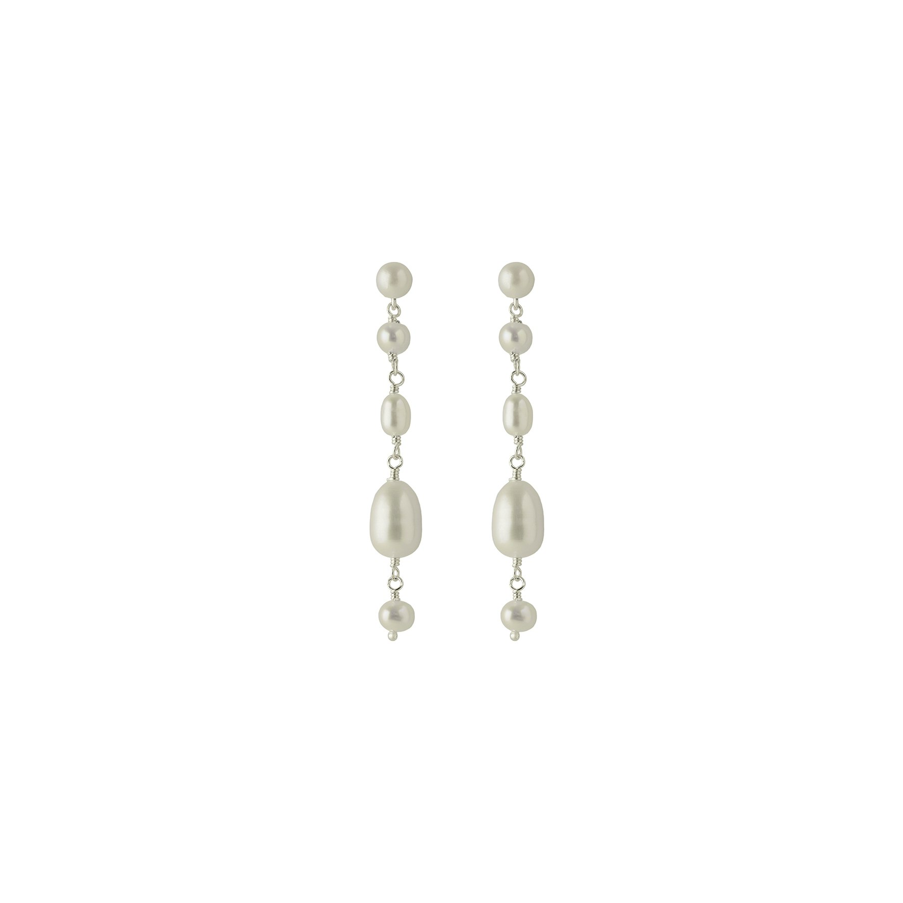 White Dreams Earrings från Pernille Corydon i Silver Sterling 925