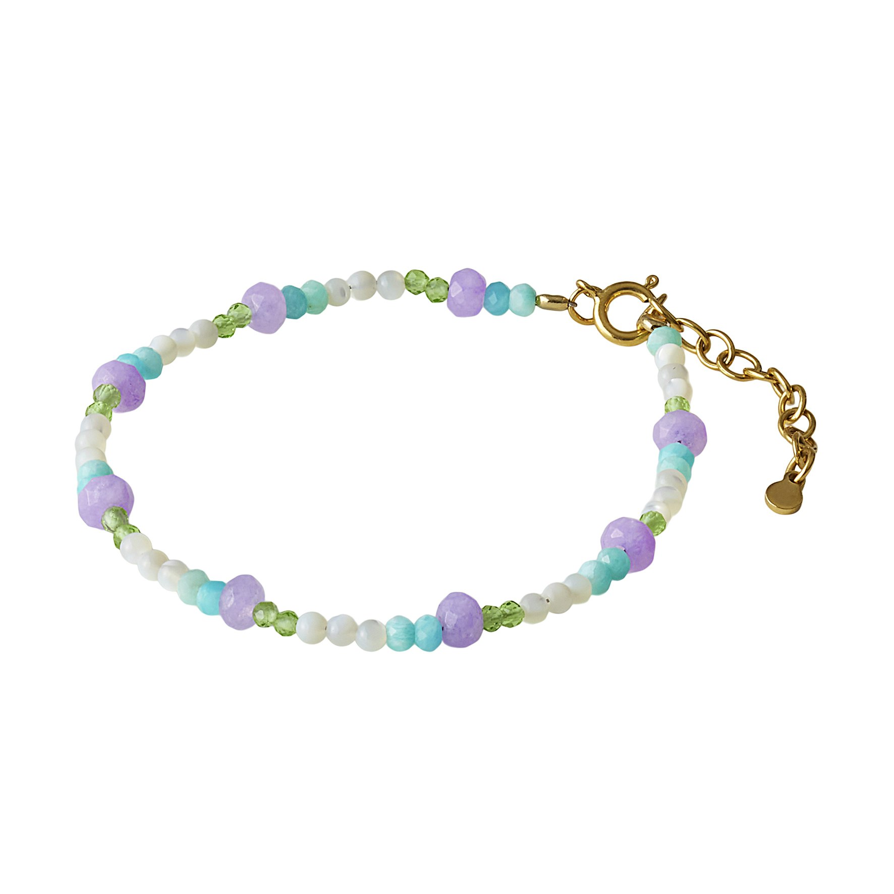 Sea Colour Bracelet fra Pernille Corydon i Forgyldt-Sølv Sterling 925