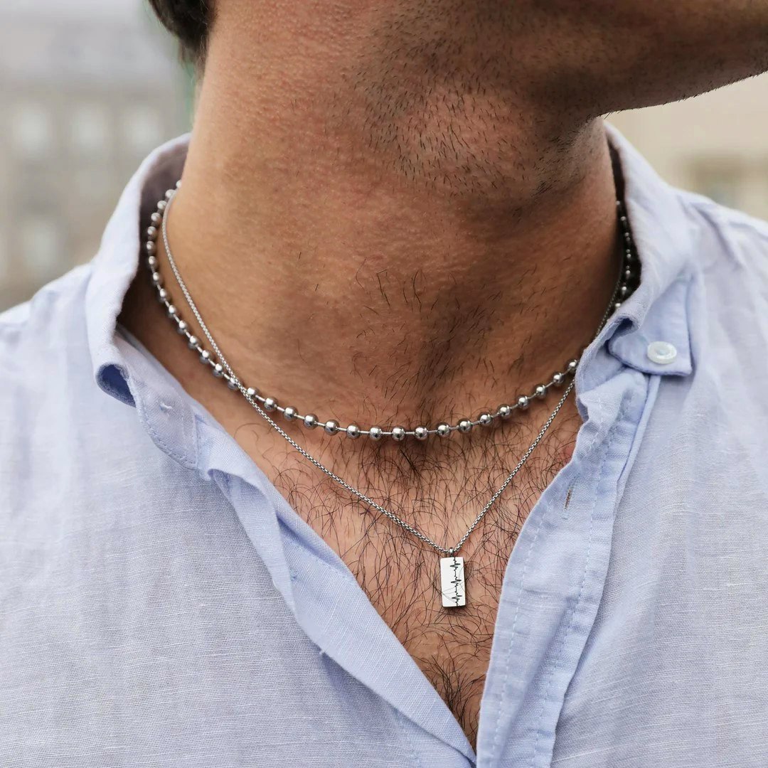 Infinity Necklace von SAMIE in Edelstahl