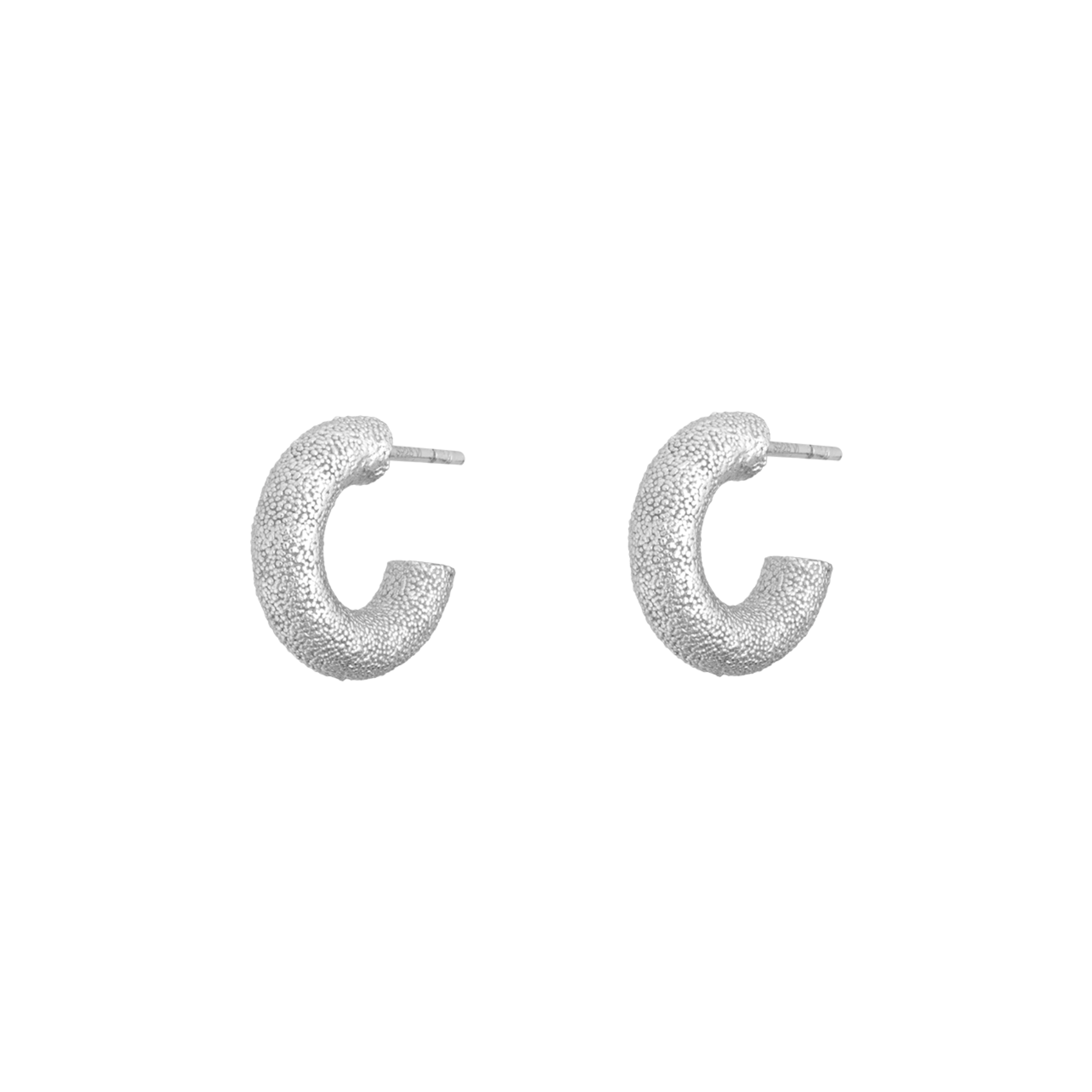Asphodele Hoop Earrings from House Of Vincent in Silver Sterling 925