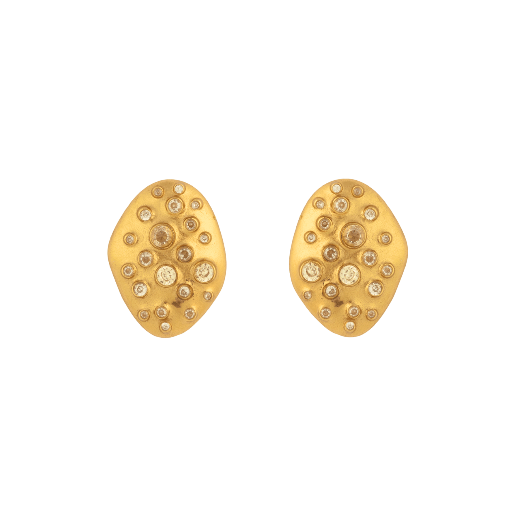 Second Sight Earrings de House Of Vincent dans Plaqué or-Argent Sterling 925