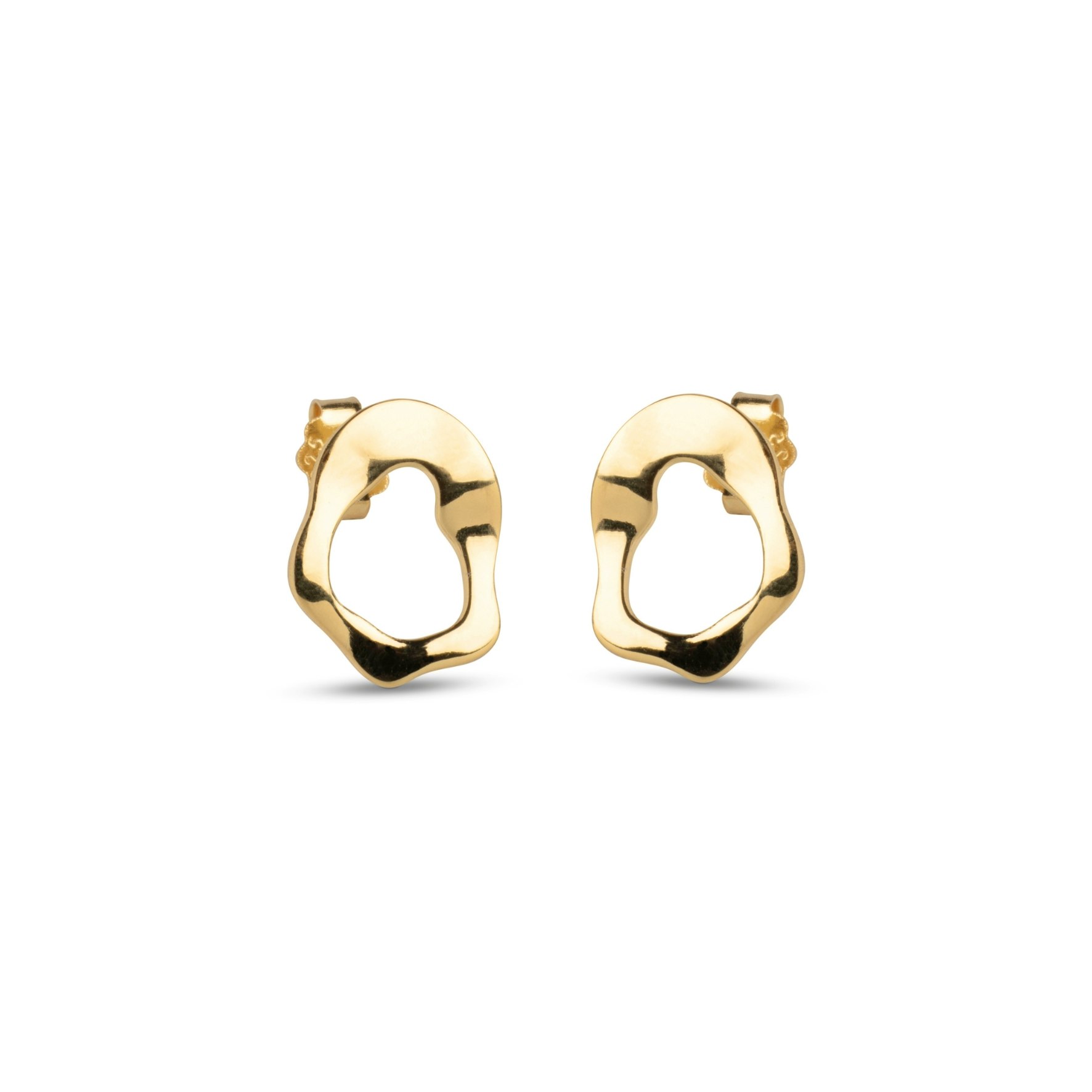 Daphne Studs fra Enamel Copenhagen i Forgylt-Sølv Sterling 925