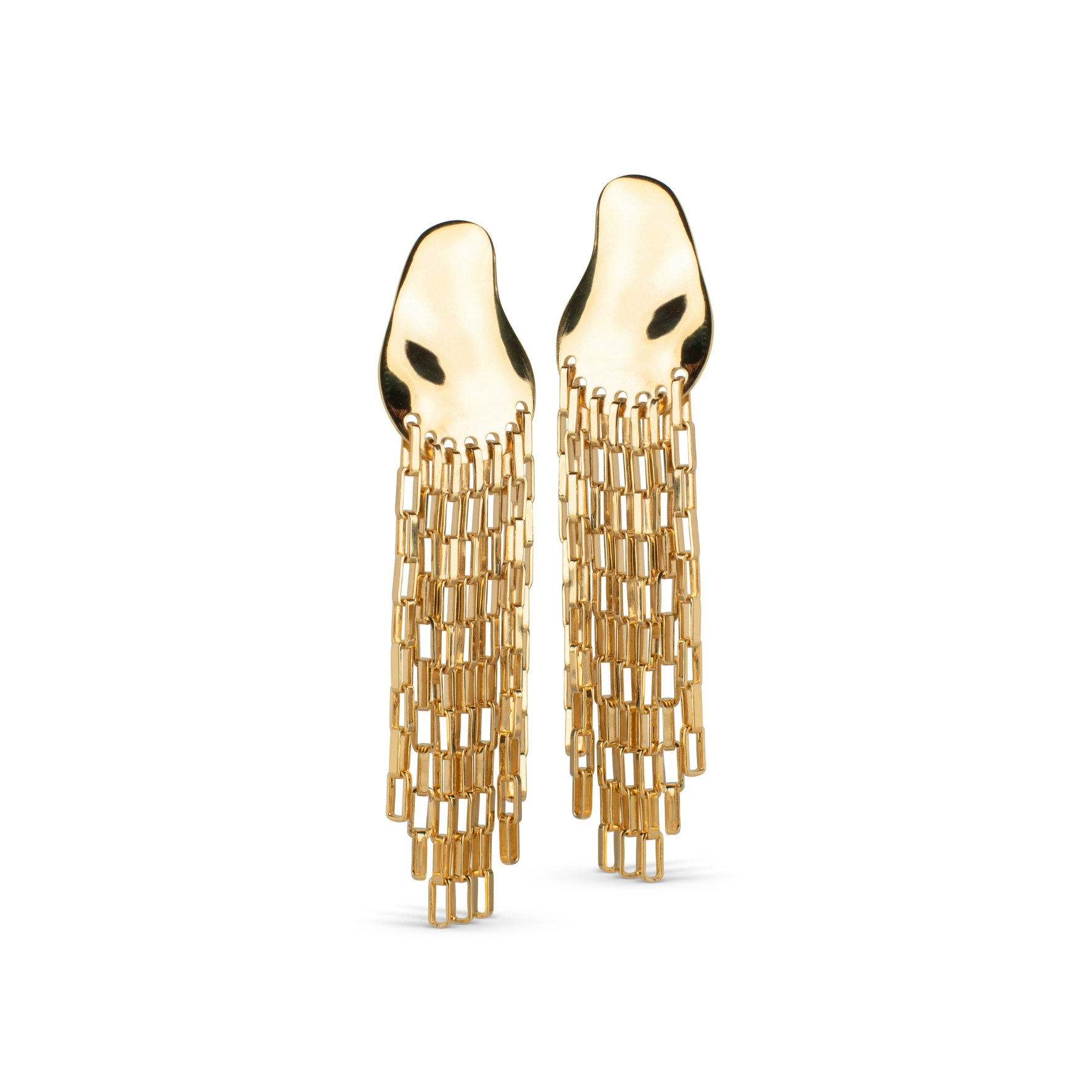 Solange Earrings fra Enamel Copenhagen i Forgyldt-Sølv Sterling 925