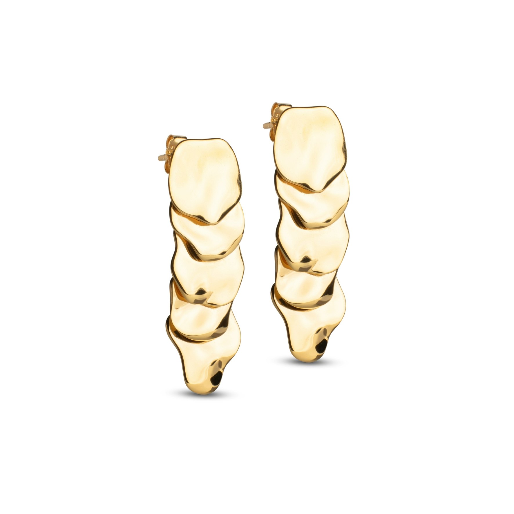 Sahara Earrings fra Enamel Copenhagen i Forgylt-Sølv Sterling 925