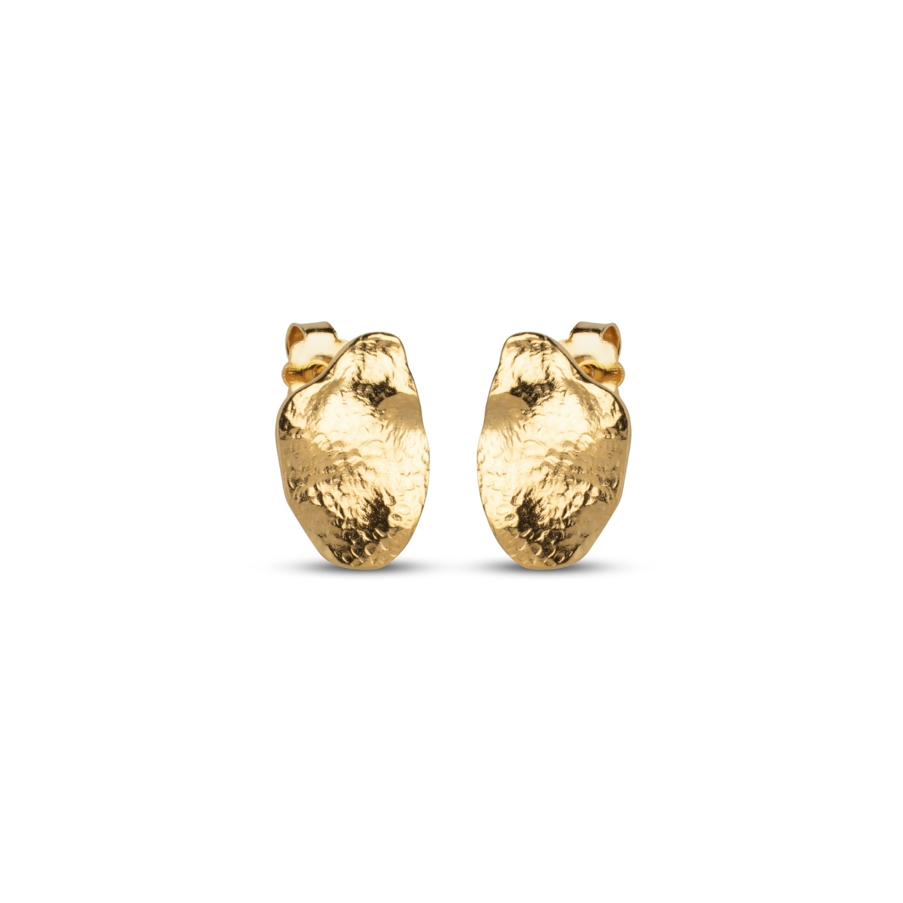 Maia Small Studs fra Enamel Copenhagen i Forgylt-Sølv Sterling 925