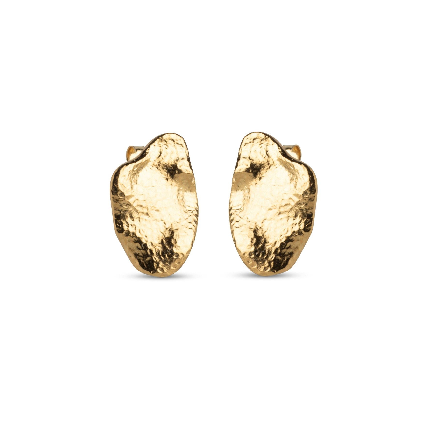 Maia Large Studs von Enamel Copenhagen in Vergoldet-Silber Sterling 925