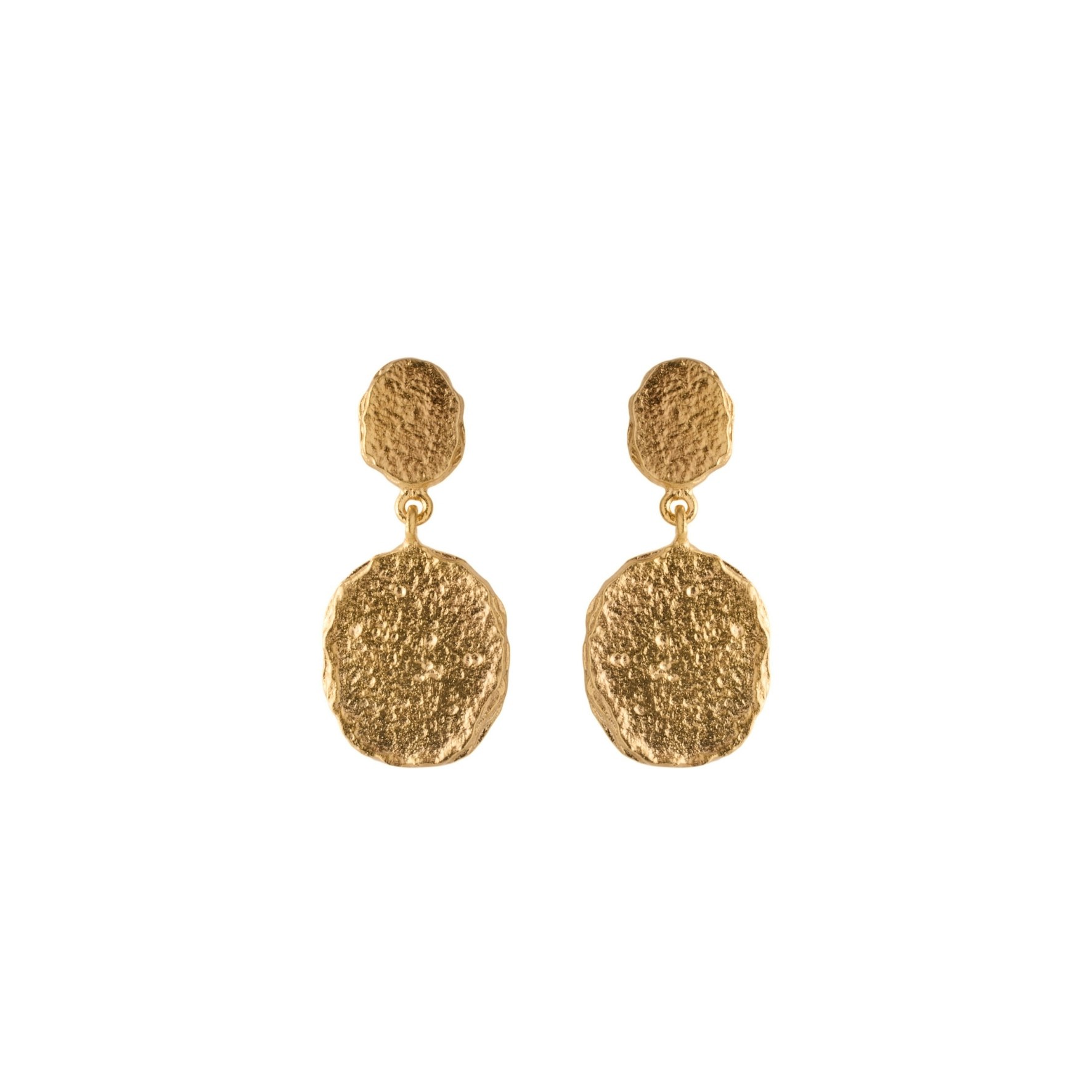 Storm Earrings fra Pernille Corydon i Forgyldt-Sølv Sterling 925