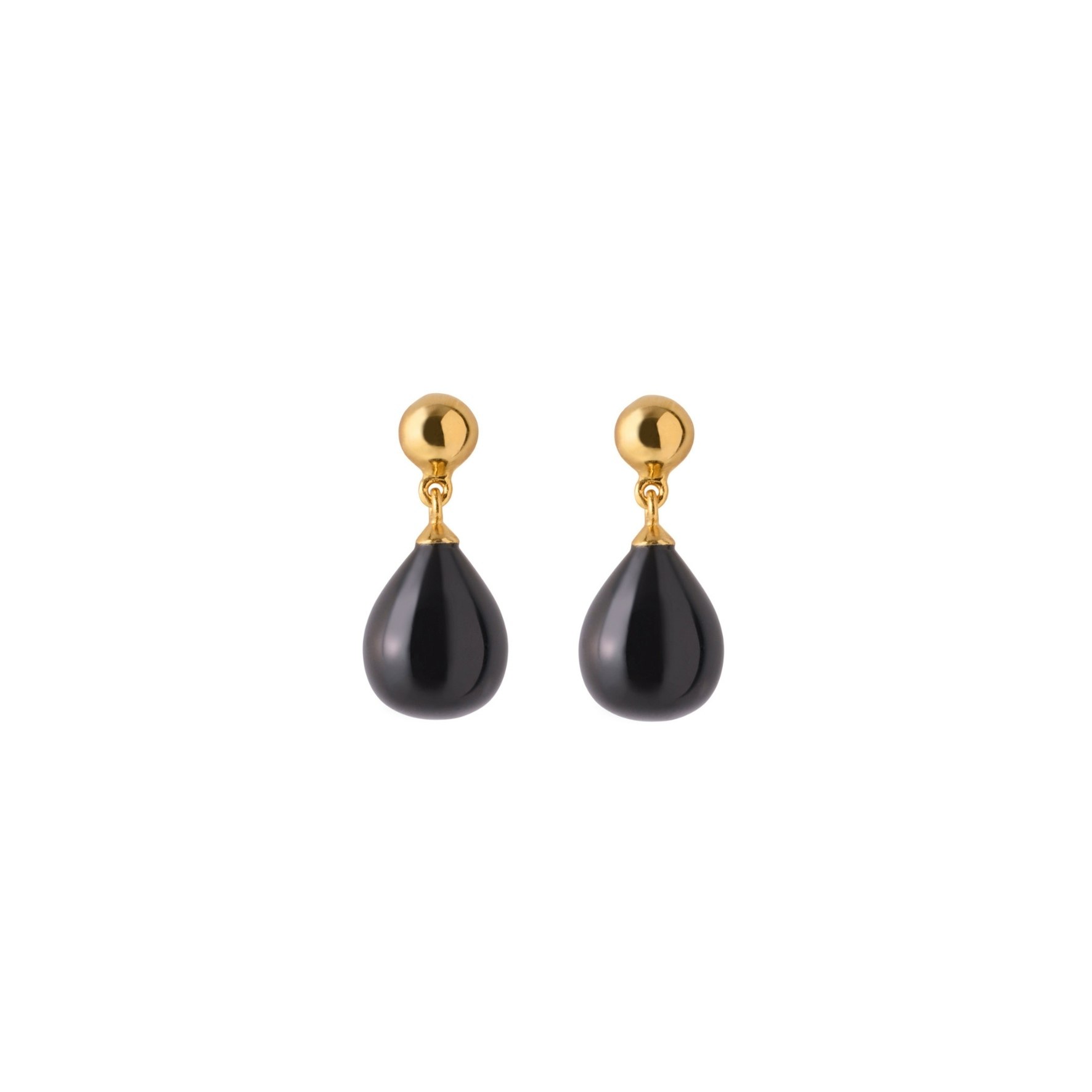Soft Rain Earrings fra Pernille Corydon i Forgyldt-Sølv Sterling 925