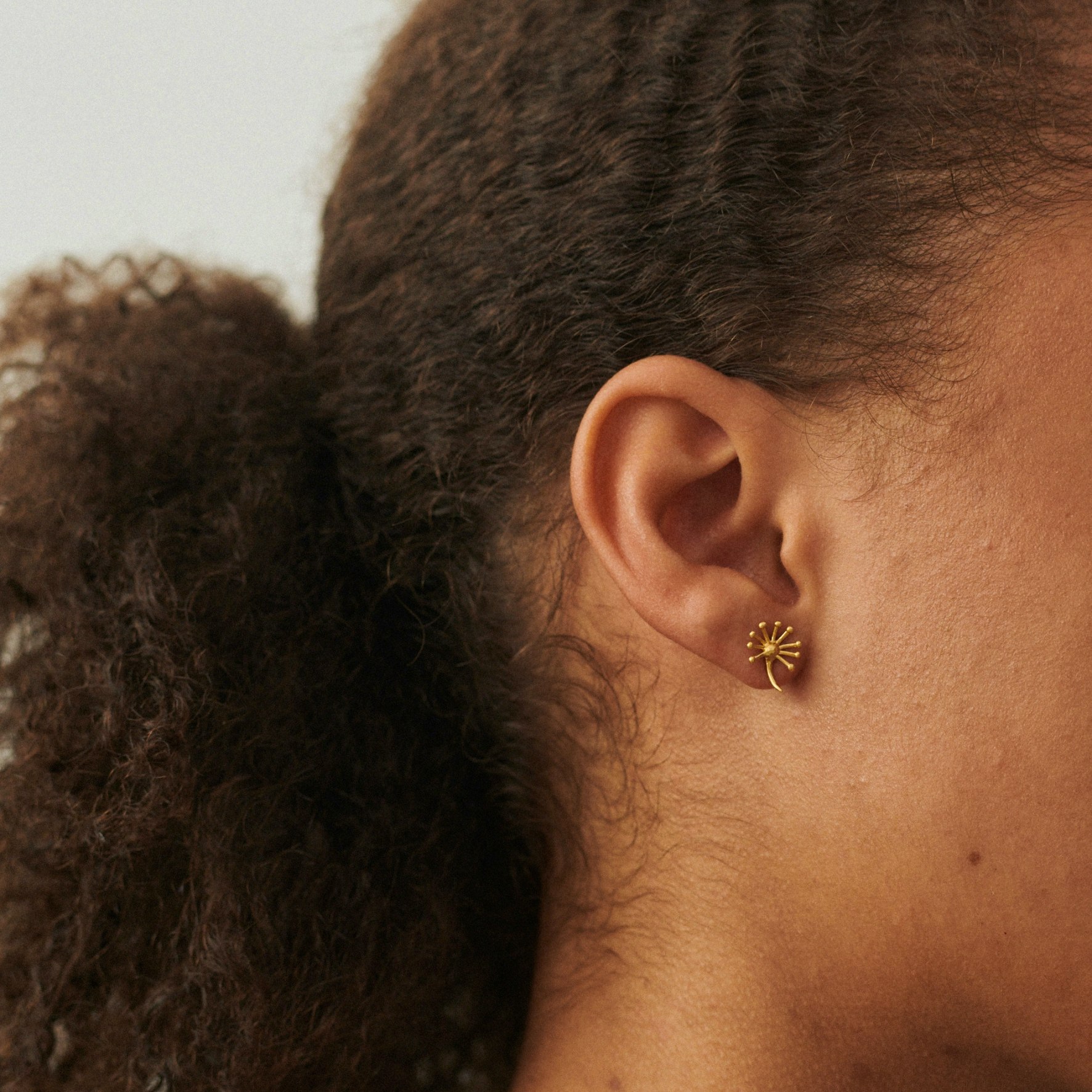 Dandelion Earsticks de Pernille Corydon dans Argent Sterling 925