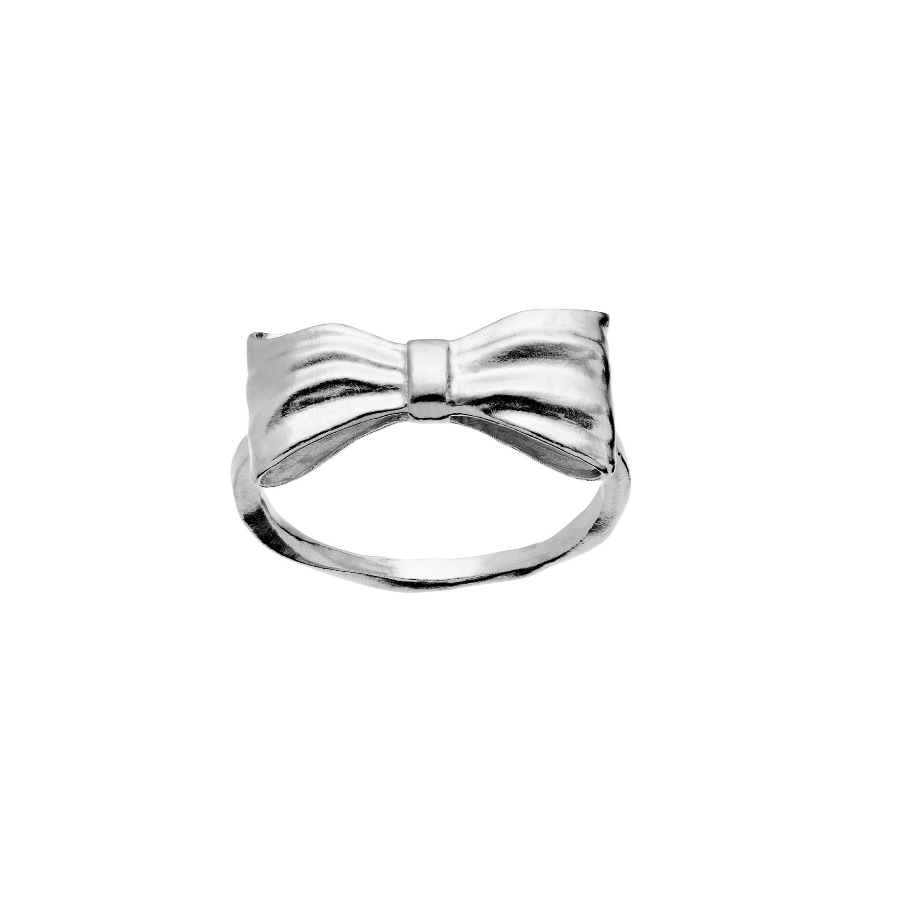 Satin Ring fra Maanesten i Sølv Sterling 925