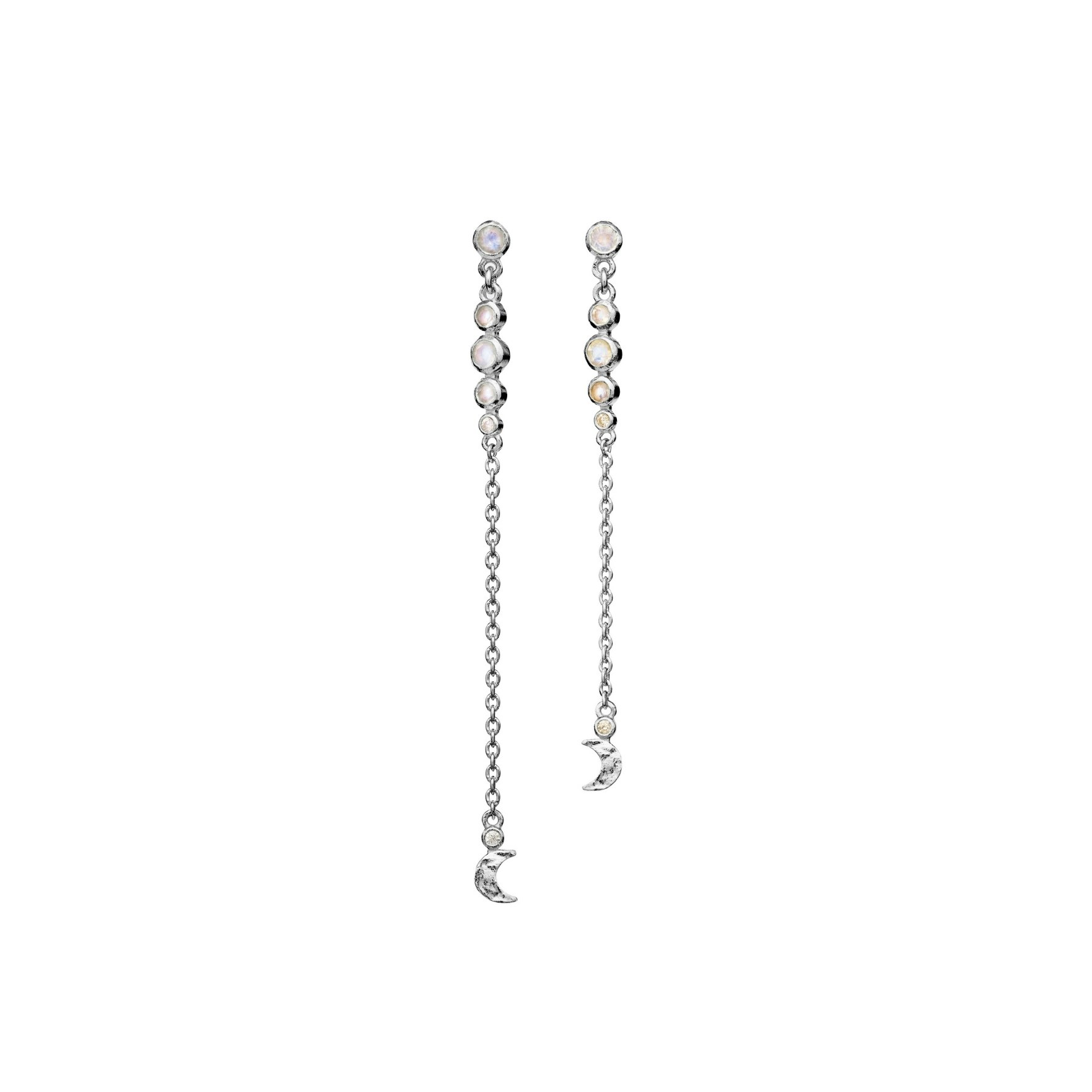 Caro Earrings from Maanesten in Silver Sterling 925