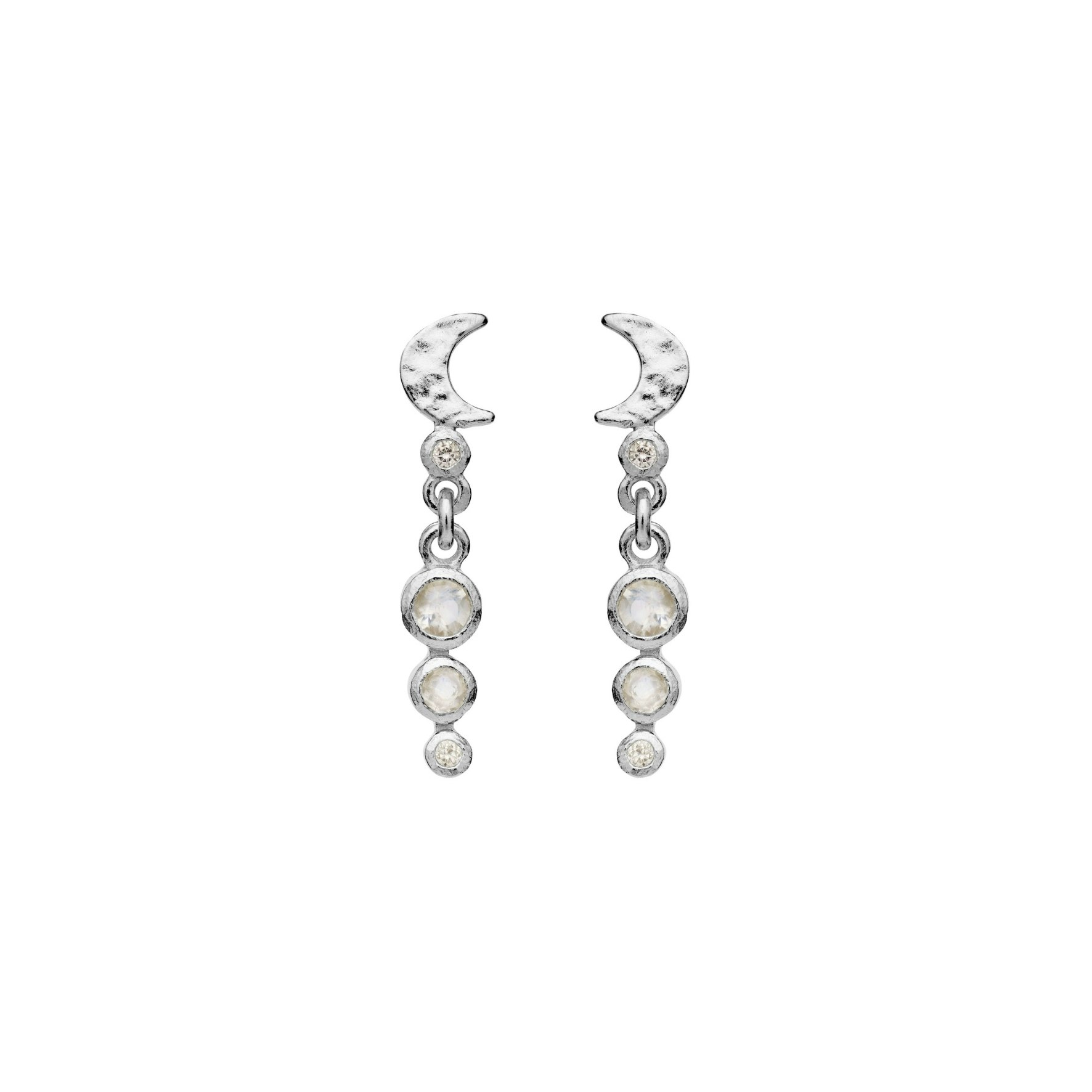 Jacy Earrings van Maanesten in Zilver Sterling 925