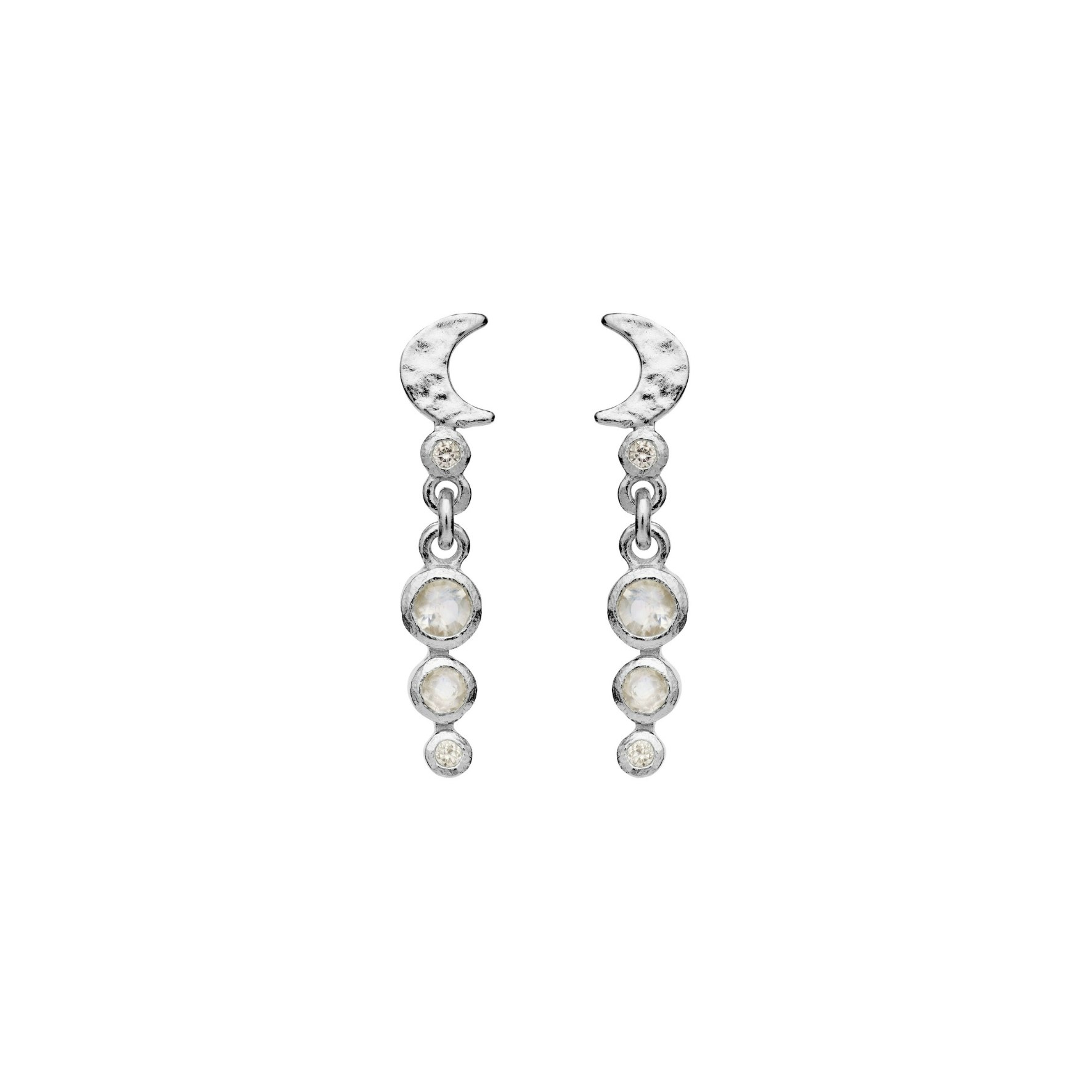 Jacy Earrings van Maanesten in Zilver Sterling 925