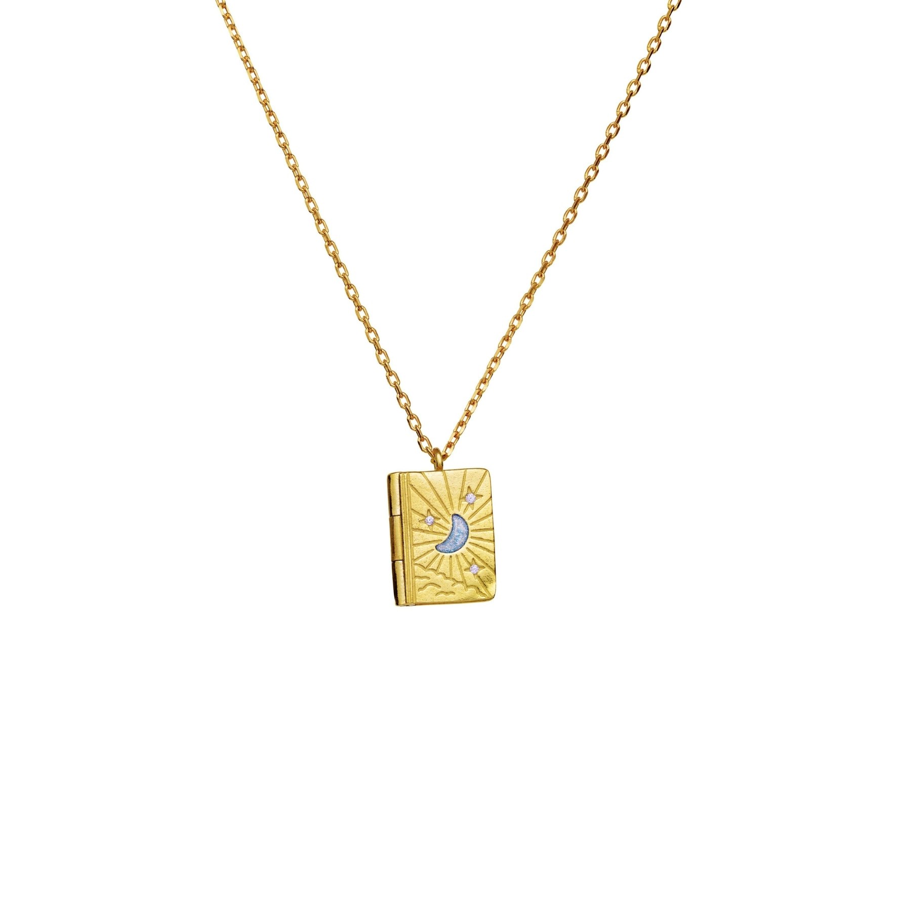 Little Big Dreams Necklace fra Maanesten i Forgyldt-Sølv Sterling 925