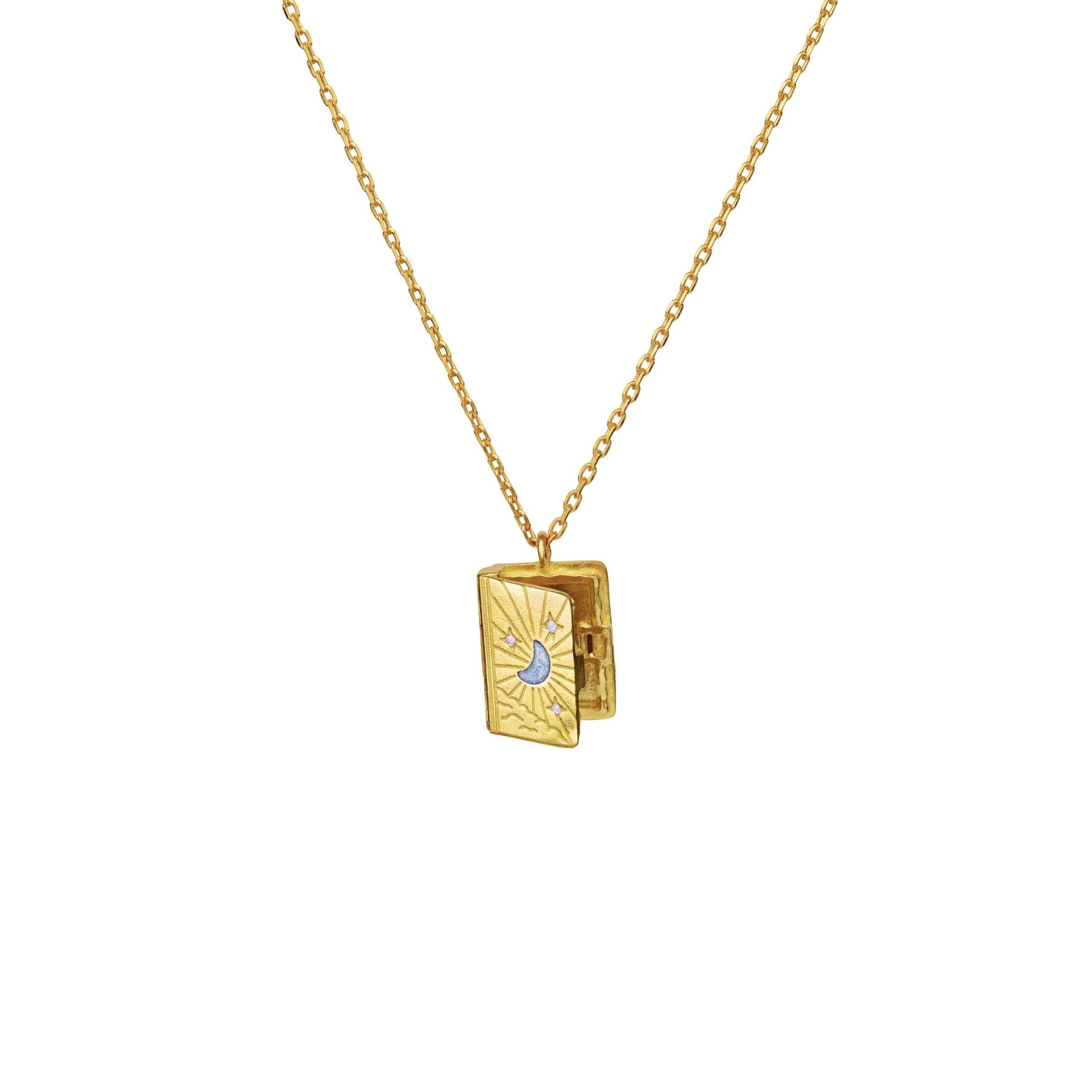 Little Big Dreams Necklace fra Maanesten i Forgyldt-Sølv Sterling 925