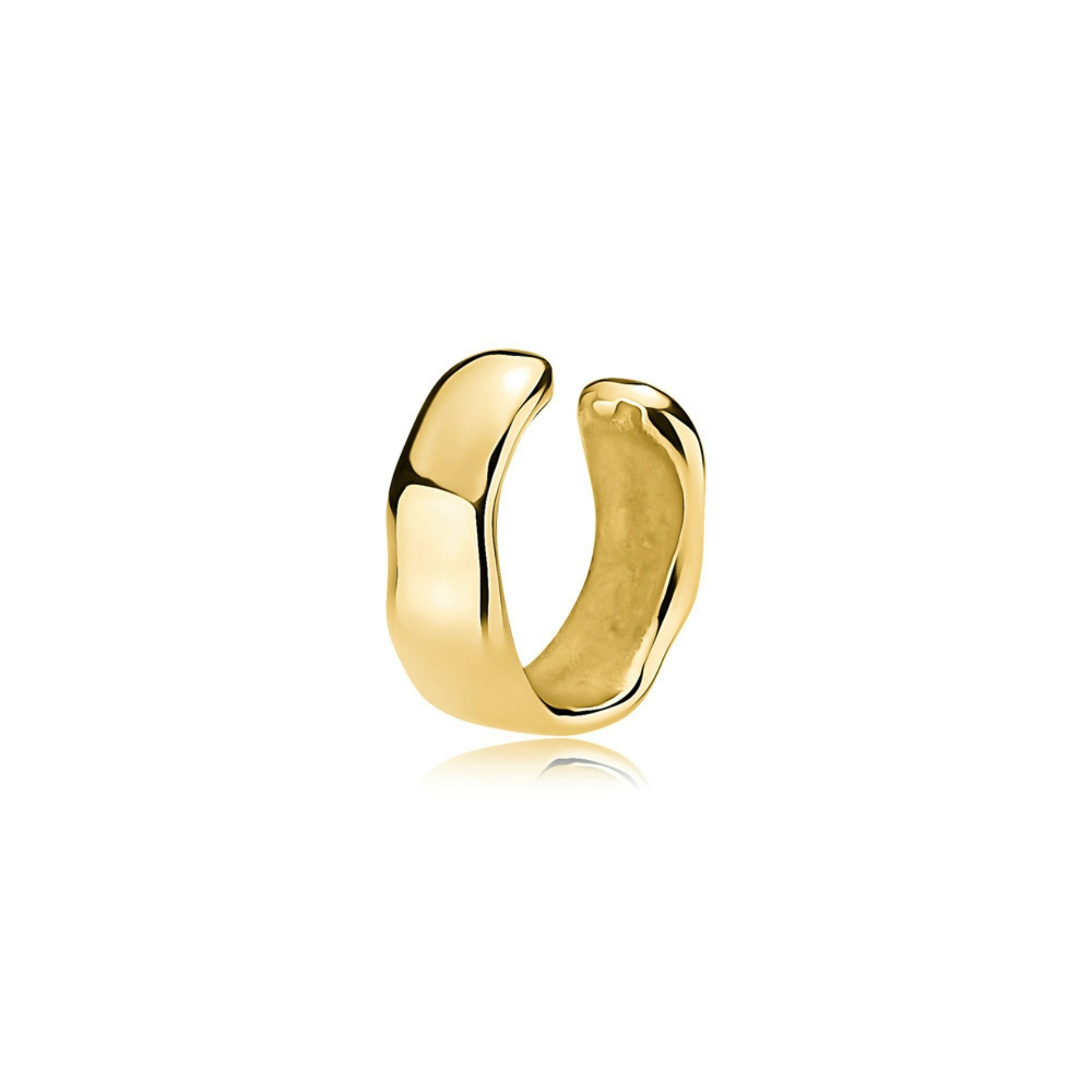 Signe Kragh x Sistie 2nd Earcuff fra Sistie 2nd i Forgyldt Rustfrit Stål