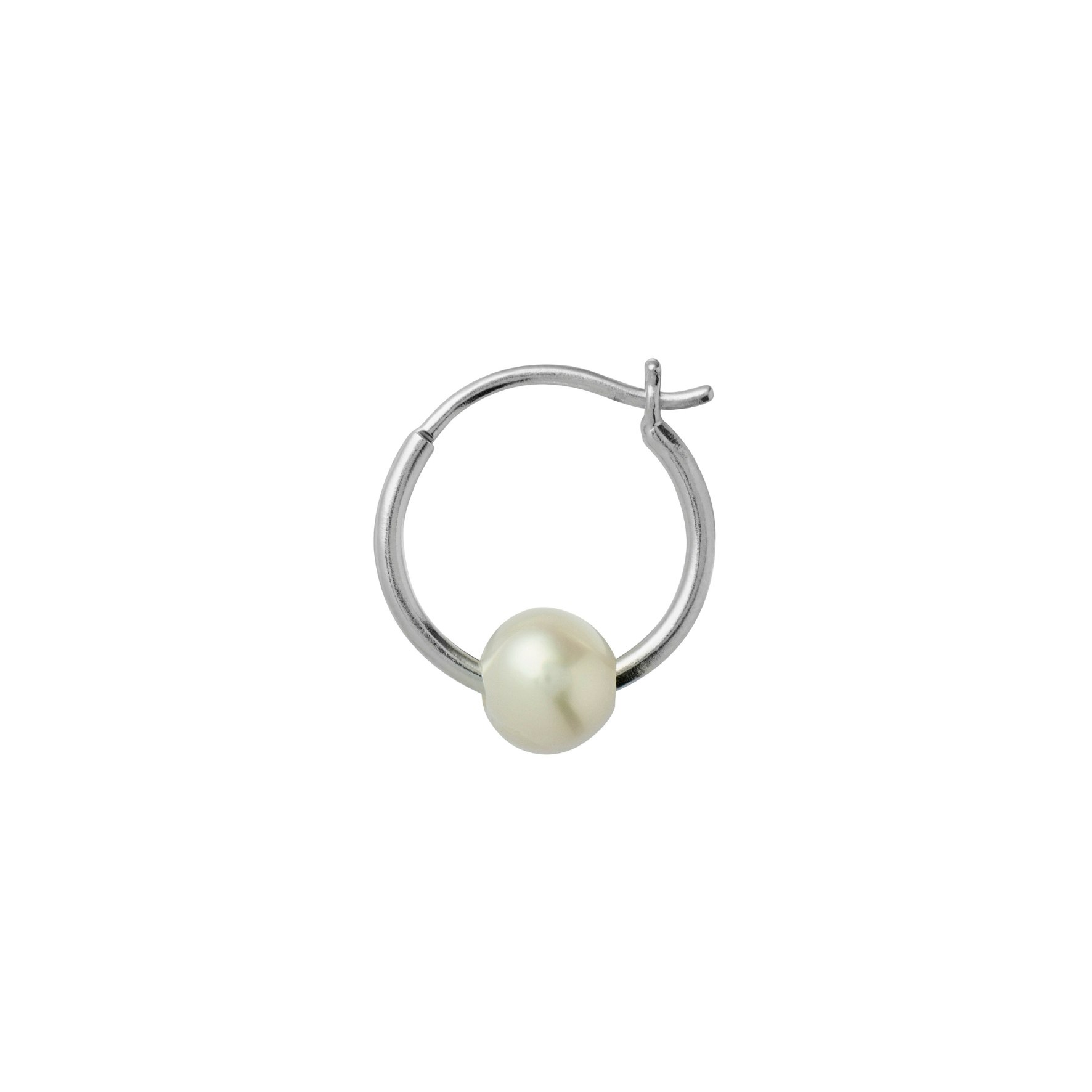 Big Pearl Berrie Hoop from STINE A Jewelry in Silver Sterling 925