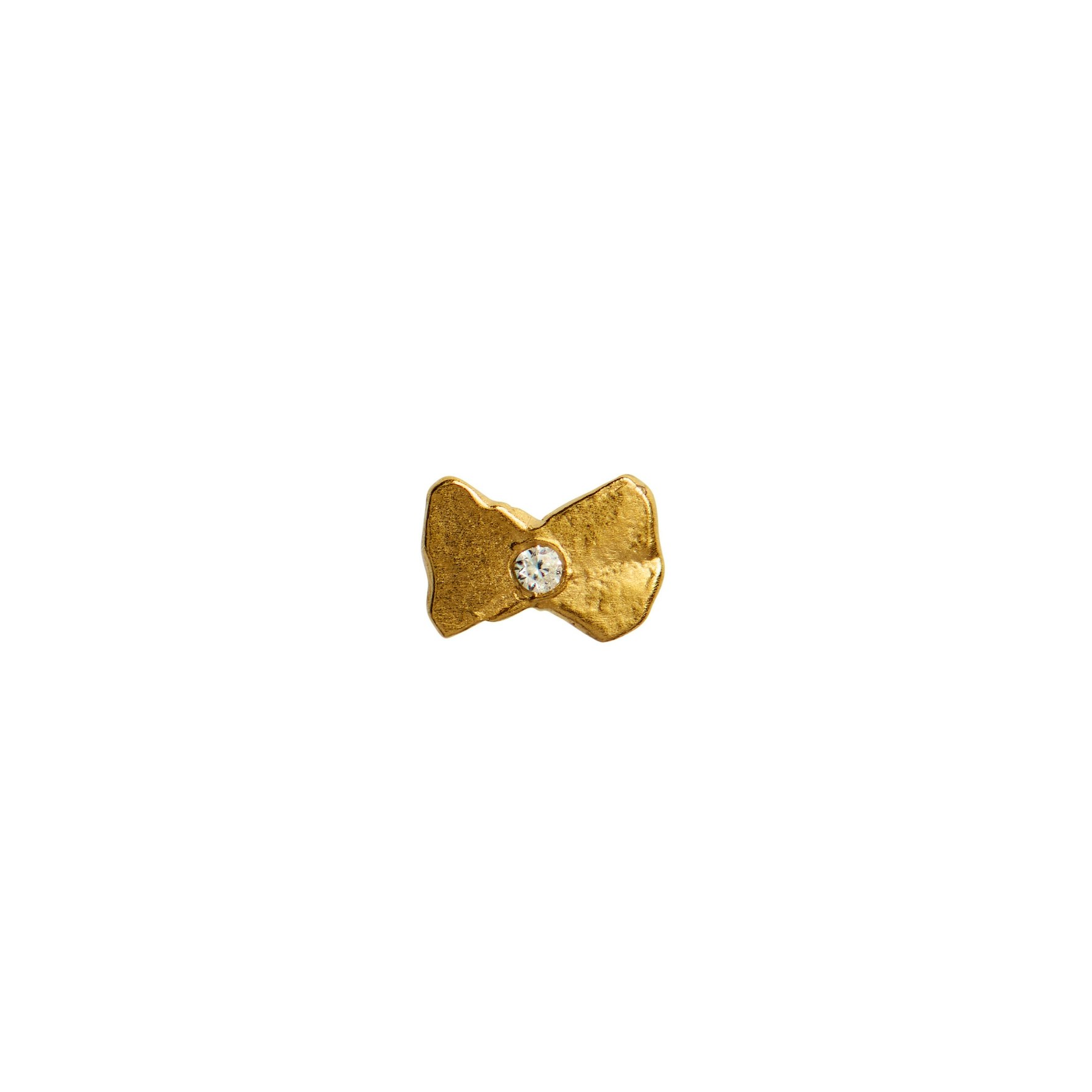 Tres Petit Bow Earring fra STINE A Jewelry i Forgyldt-Sølv Sterling 925