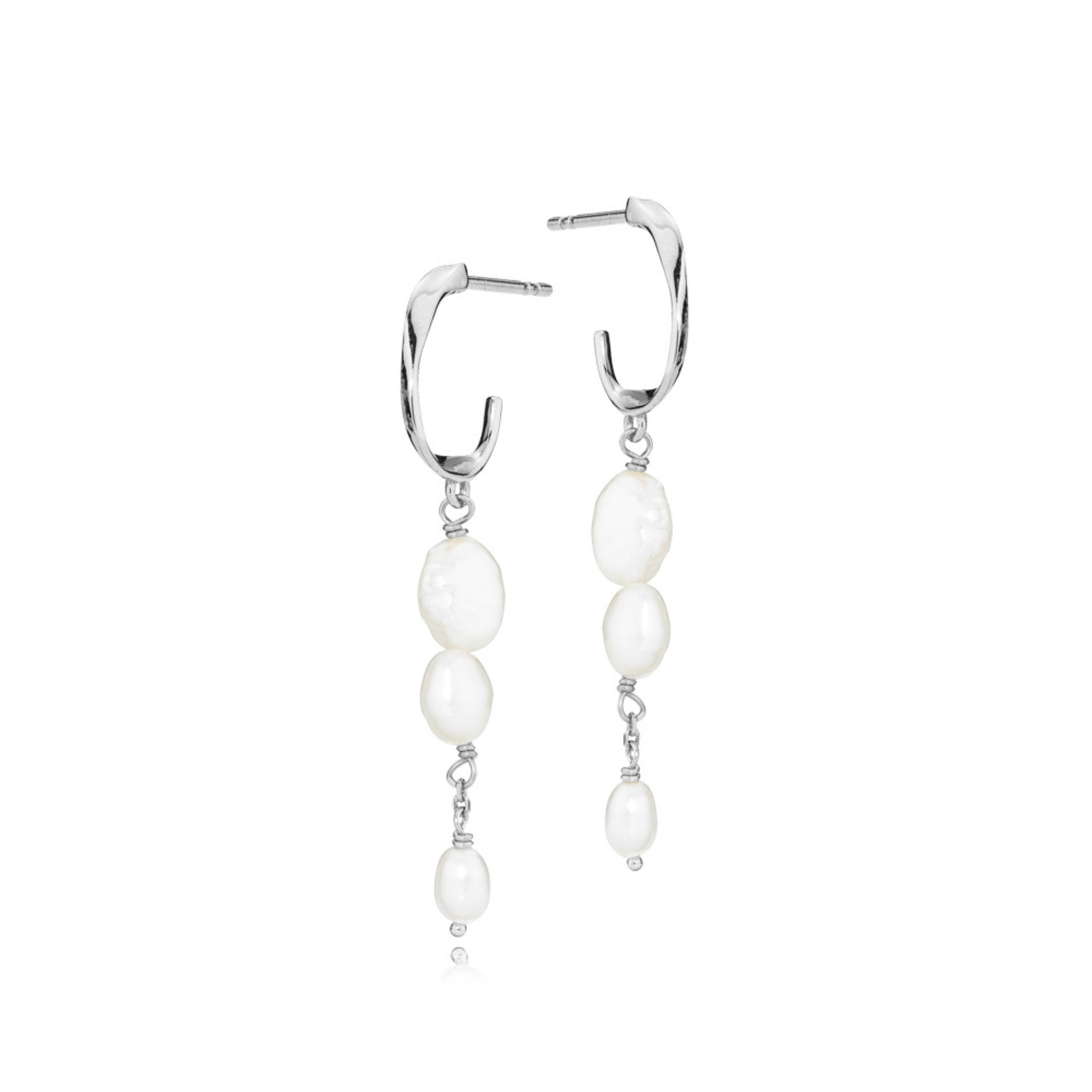 Ellip Earrings från Izabel Camille i Silver Sterling 925