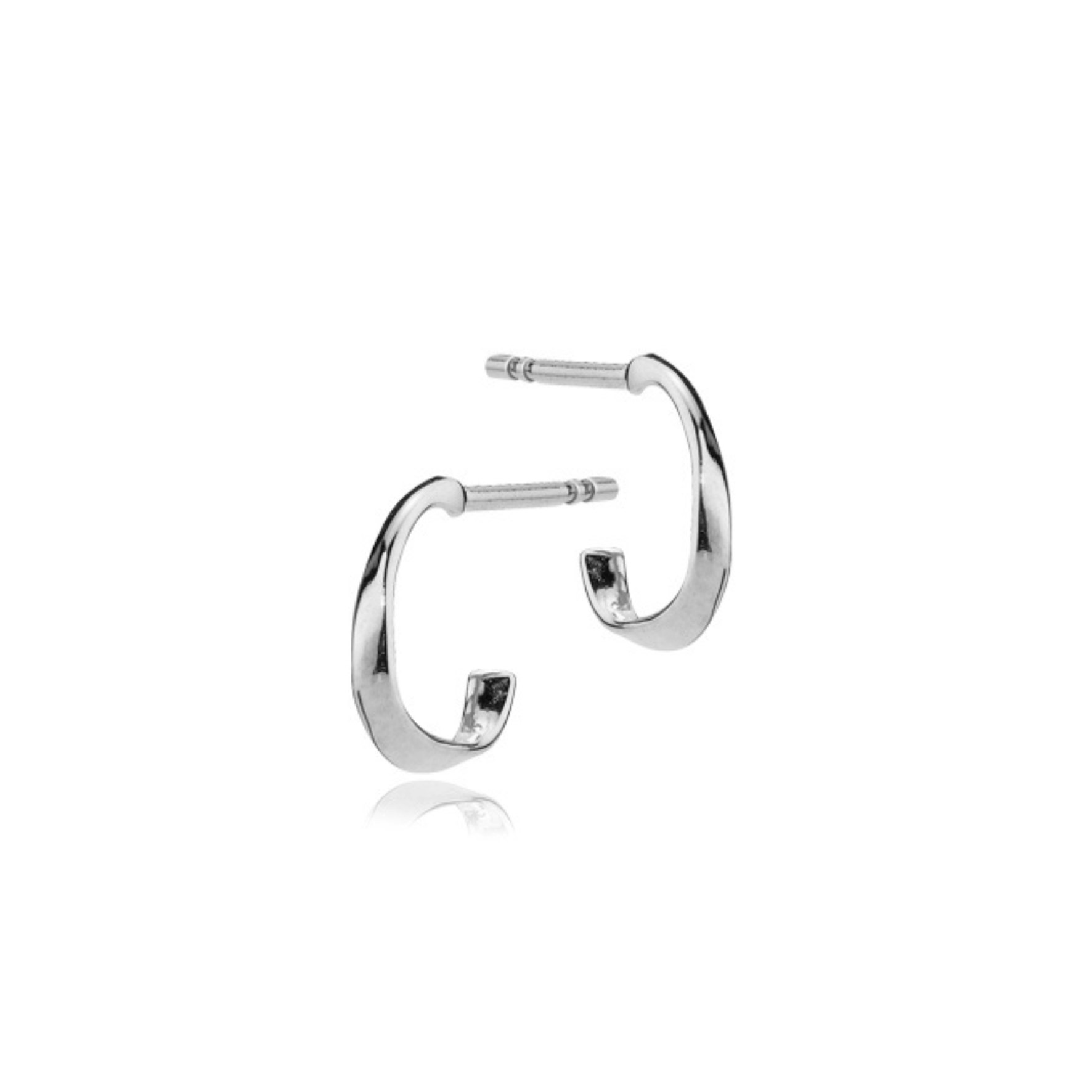 Ellip Creols von Izabel Camille in Silber Sterling 925