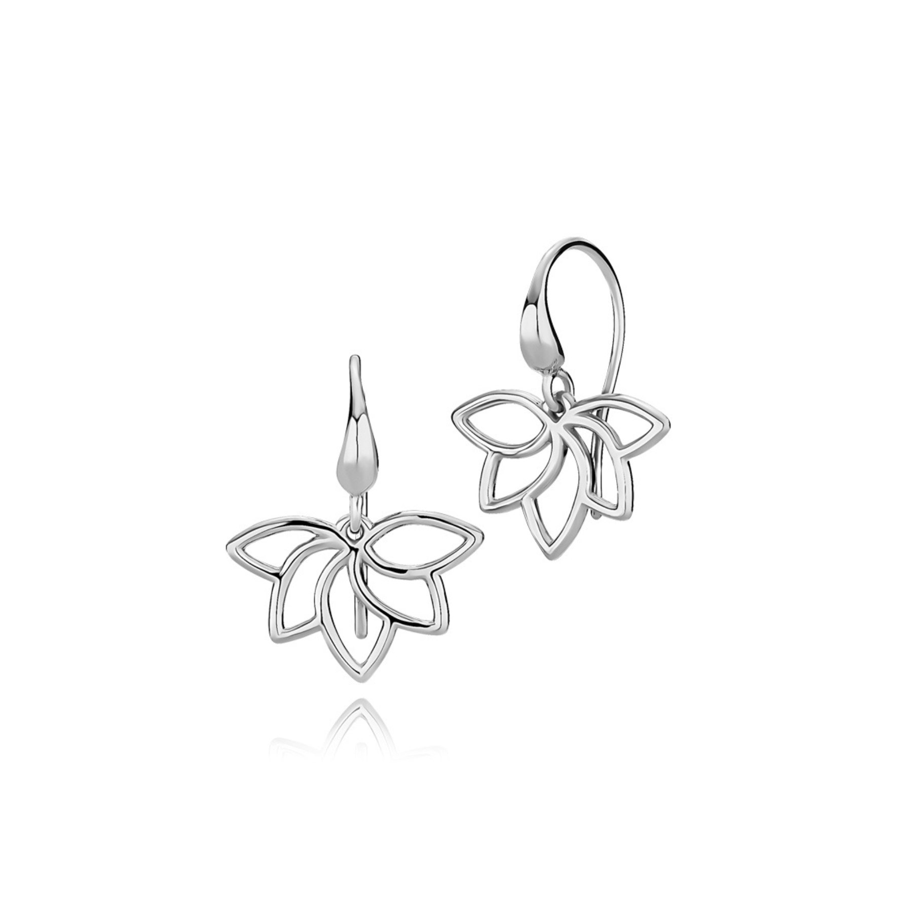 Nigella Earrings von Izabel Camille in Silber Sterling 925