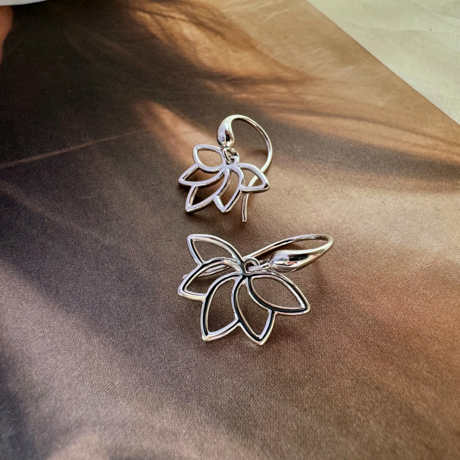 Nigella Earrings von Izabel Camille in Silber Sterling 925