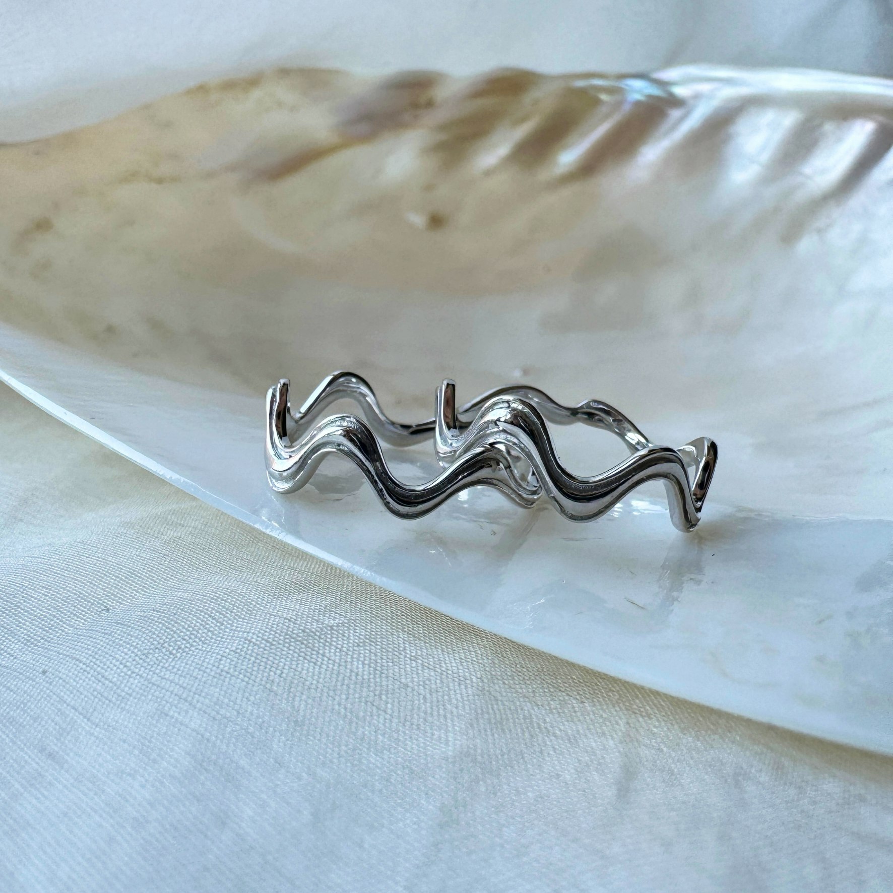 Vilma Ring von Izabel Camille in Silber Sterling 925