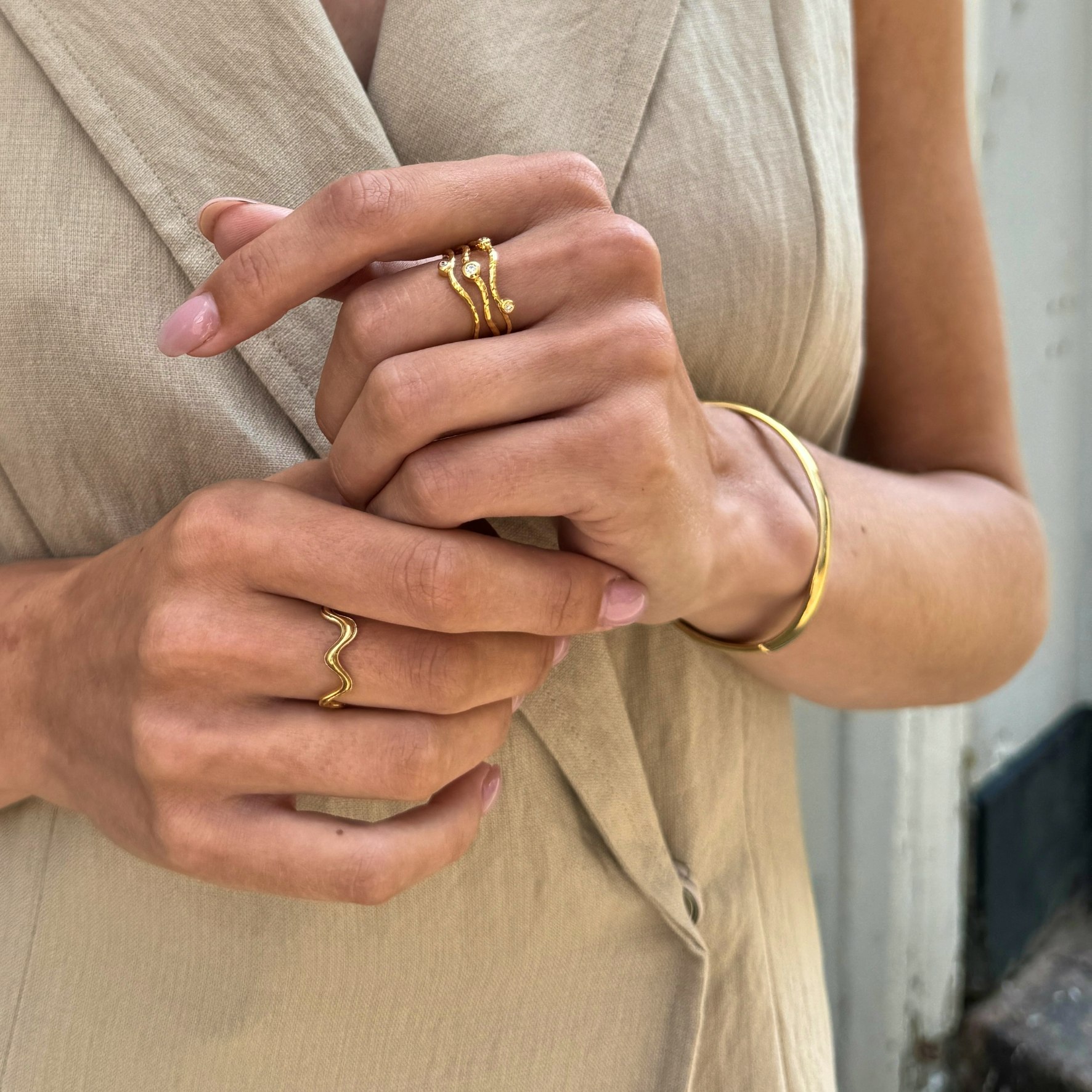 Vilma Ring from Izabel Camille in Silver Sterling 925