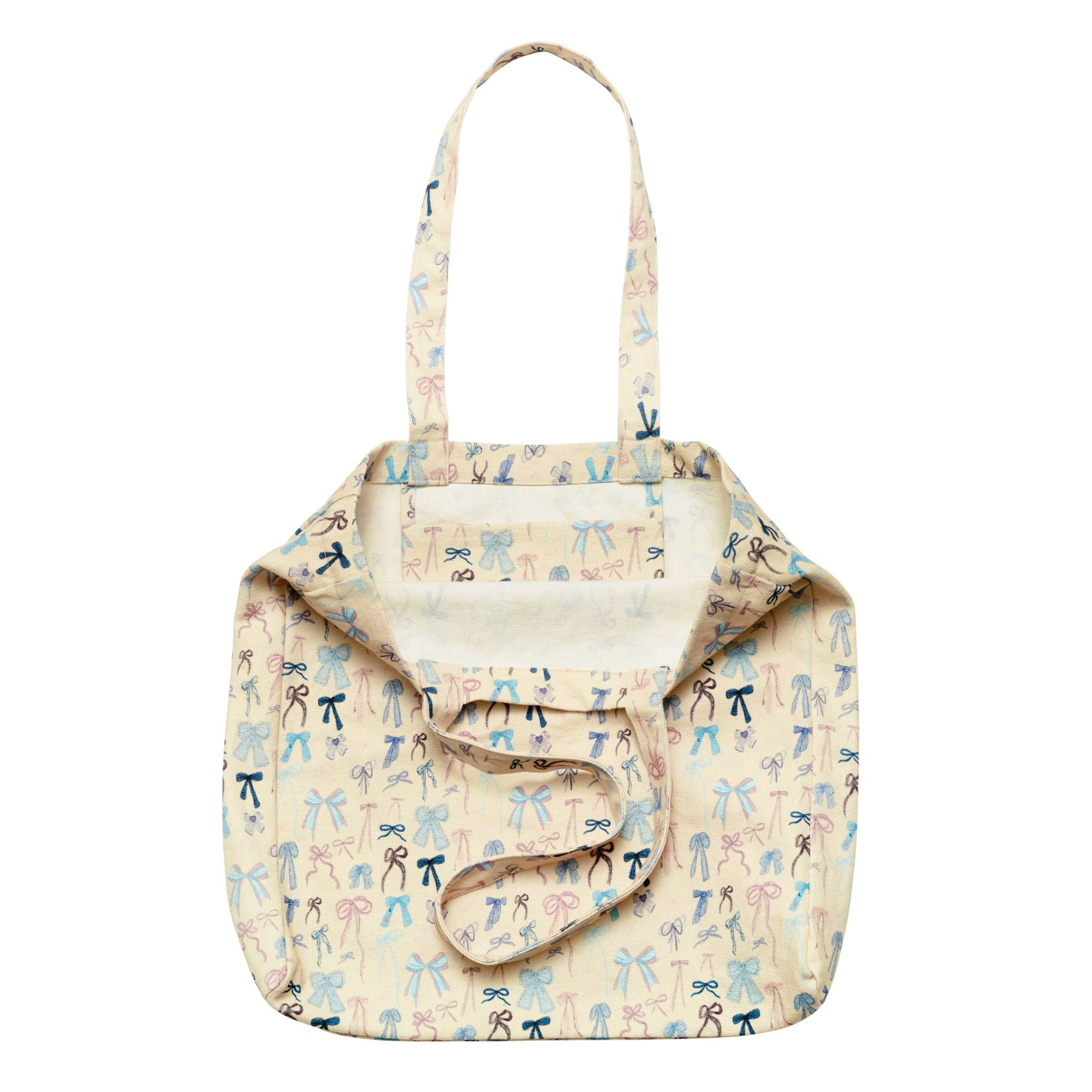 Canvas Totebag Cute Bows