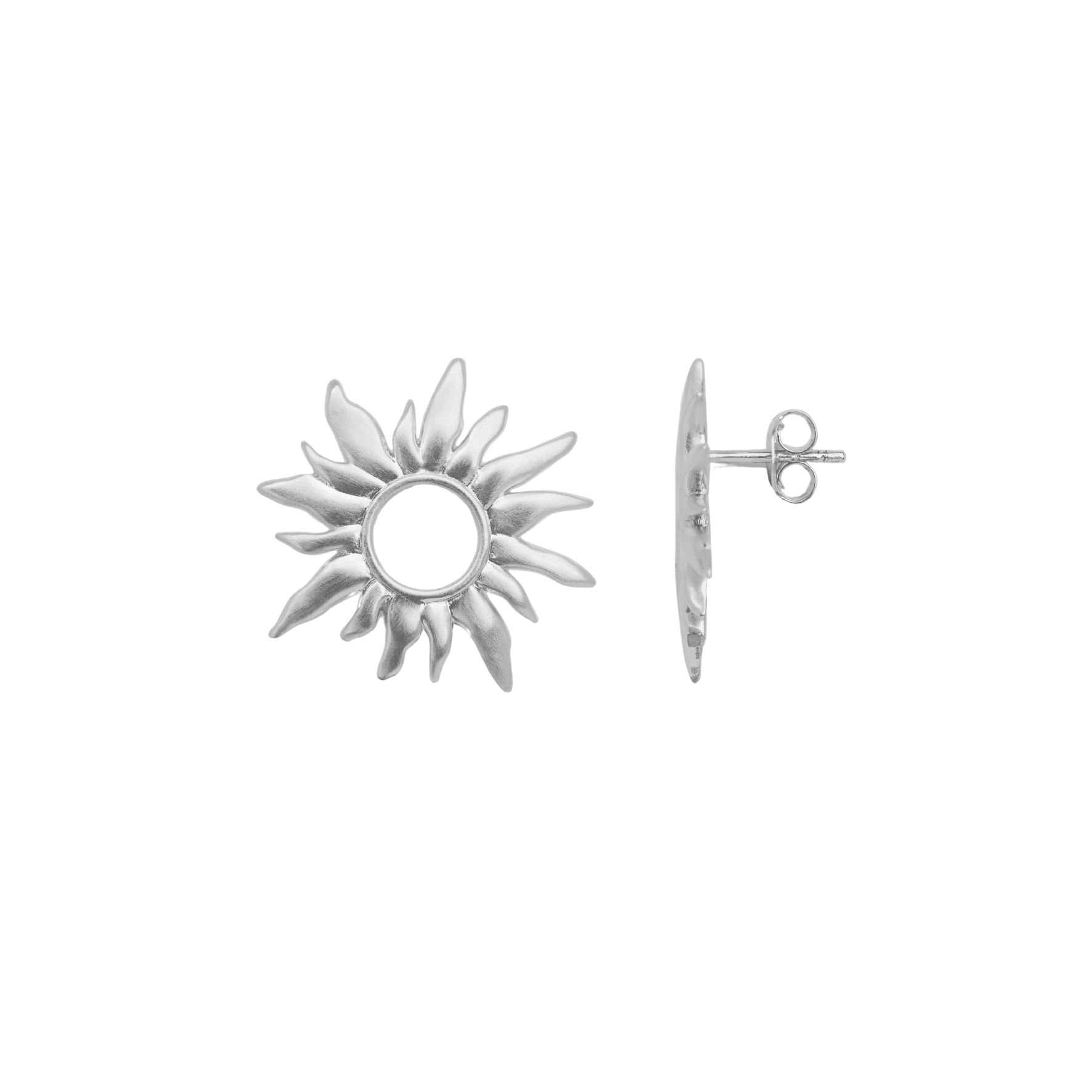 Sun Wild Earrings fra byBiehl i Sølv Sterling 925