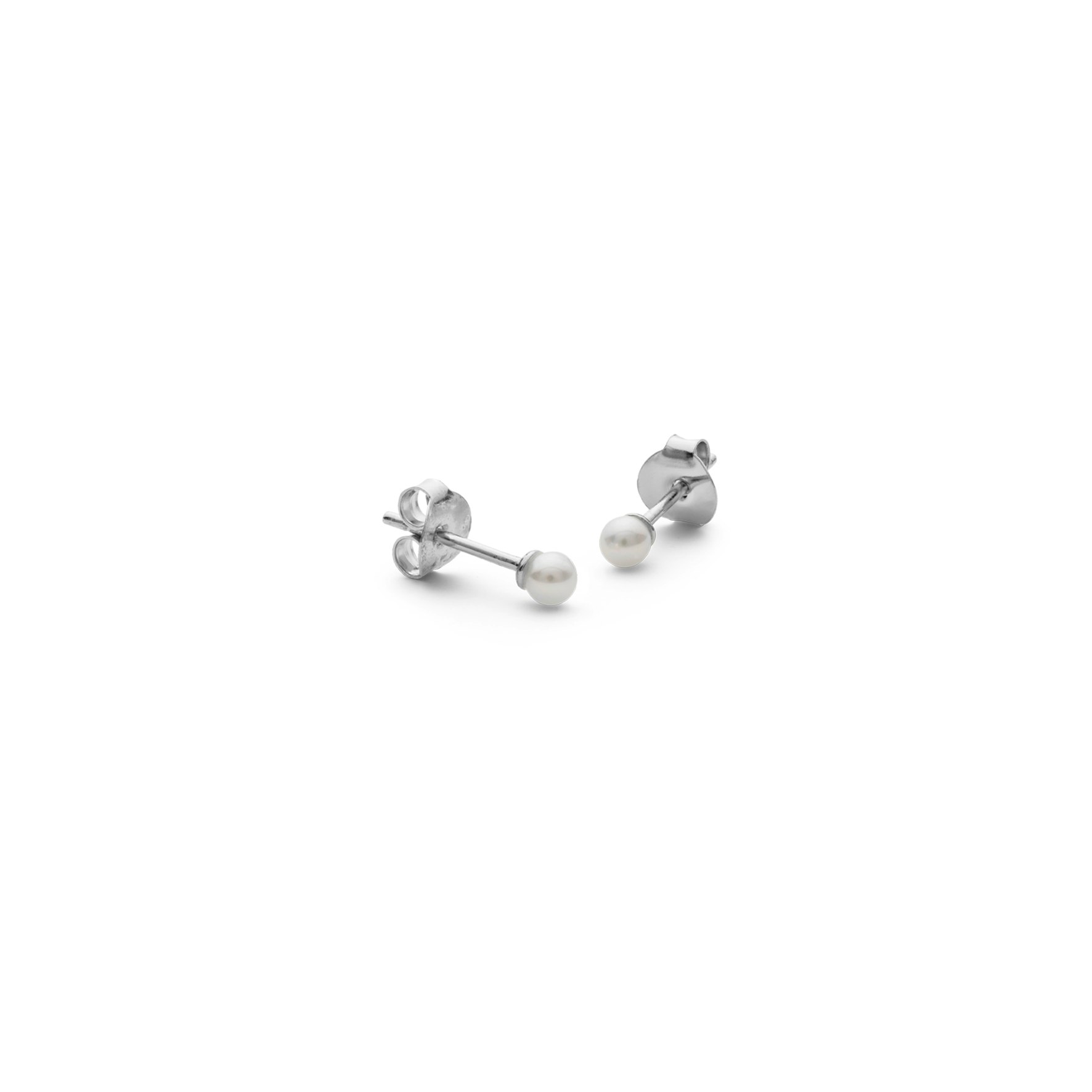 Pearl Studs fra byBiehl i Sølv Sterling 925