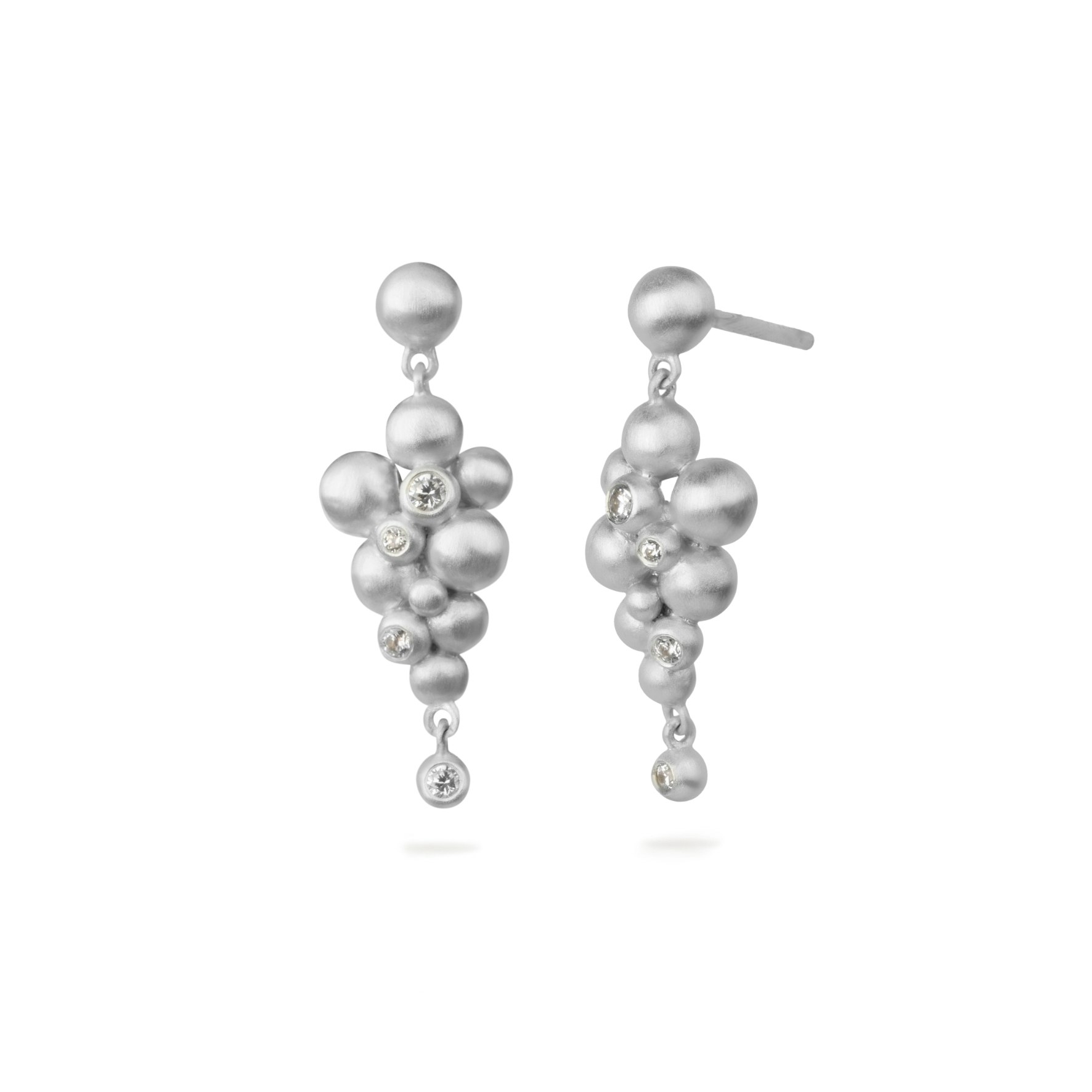 Pebbles Earhangers von byBiehl in Silber Sterling 925