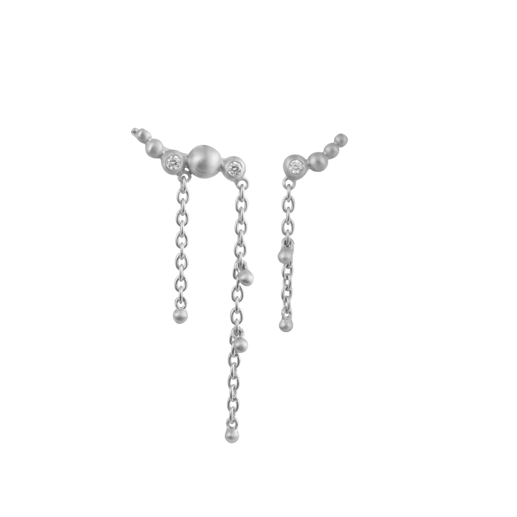 Pebbles Earclimber Strings fra byBiehl i Sølv Sterling 925