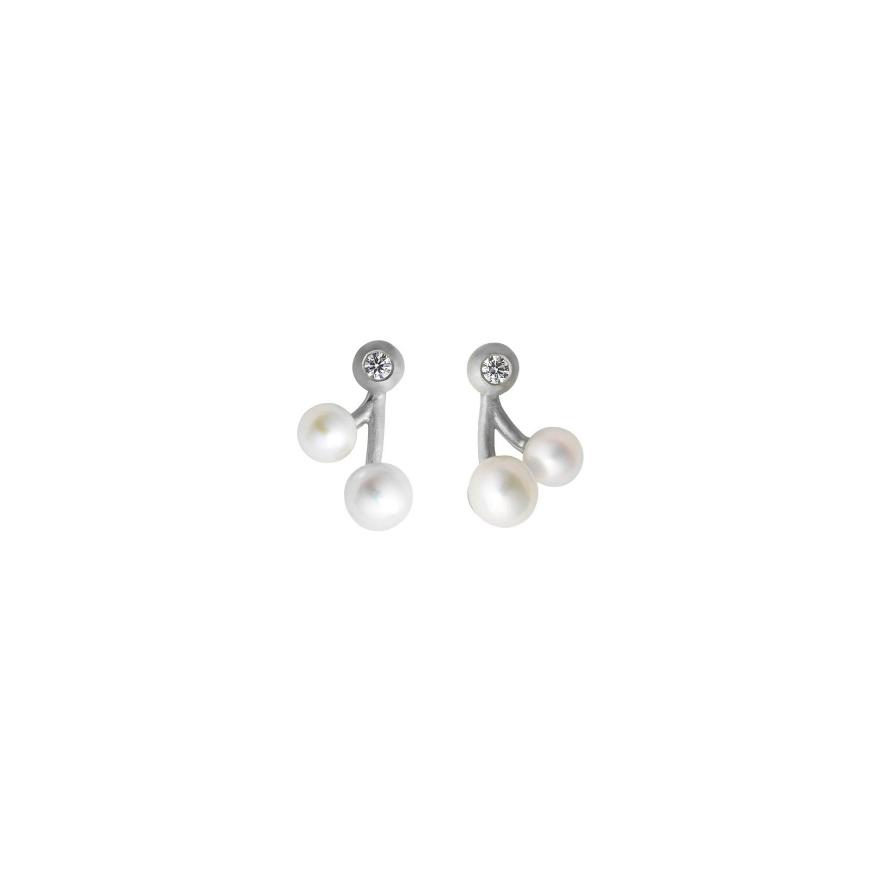 Coco Cherry Studs z byBiehl v Stříbro Sterling 925
